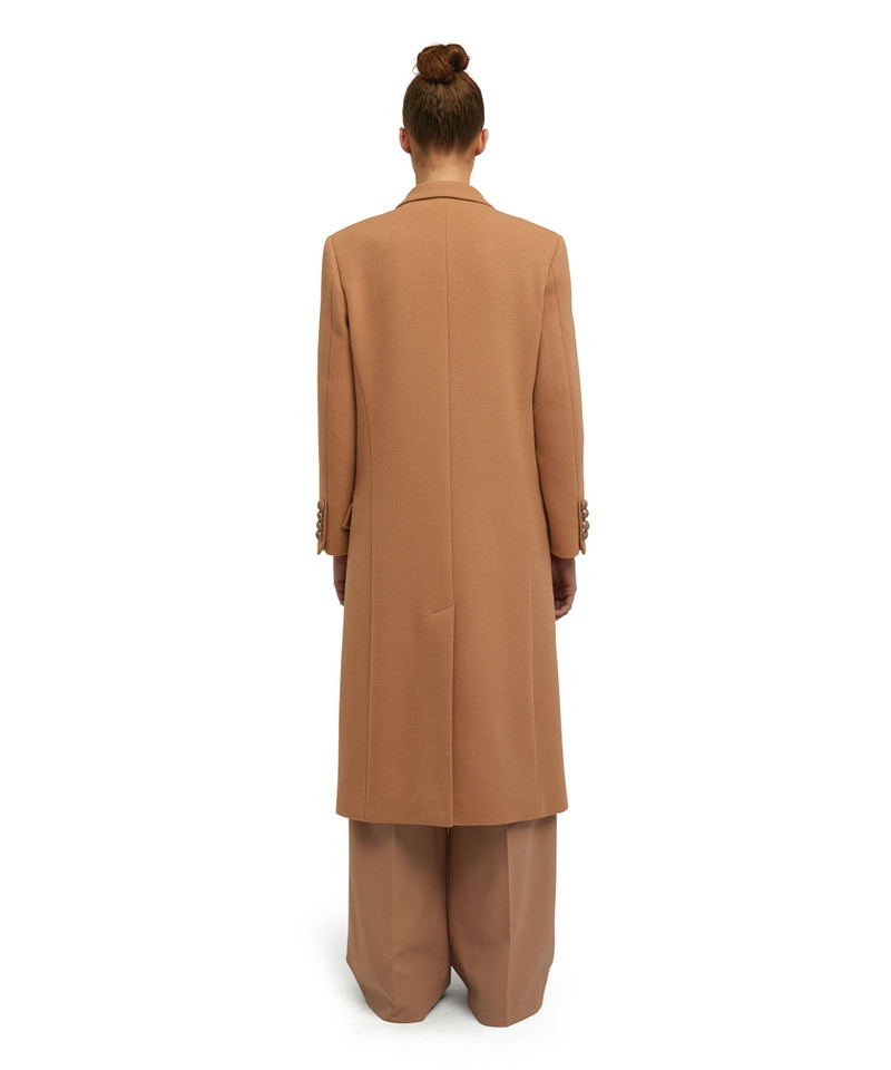 Virgin wool double-breasted coat "Wool Felt" 4