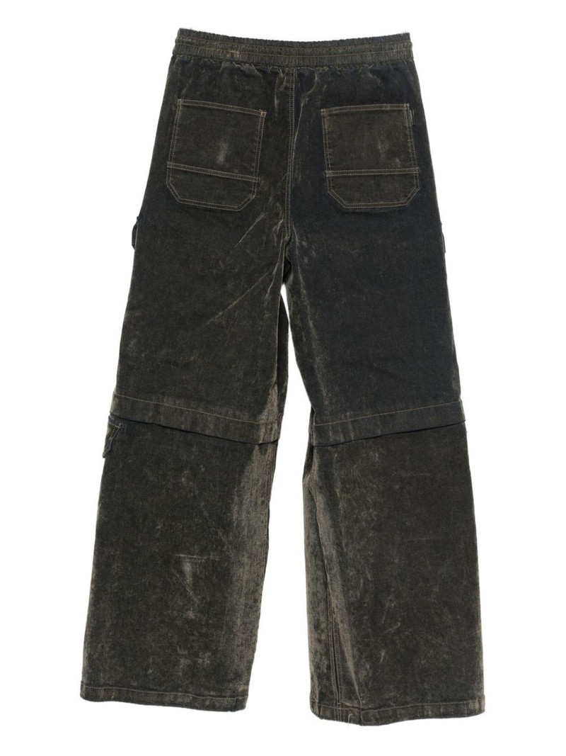 JUUN.J drawstring-waist cargo jeans outlook