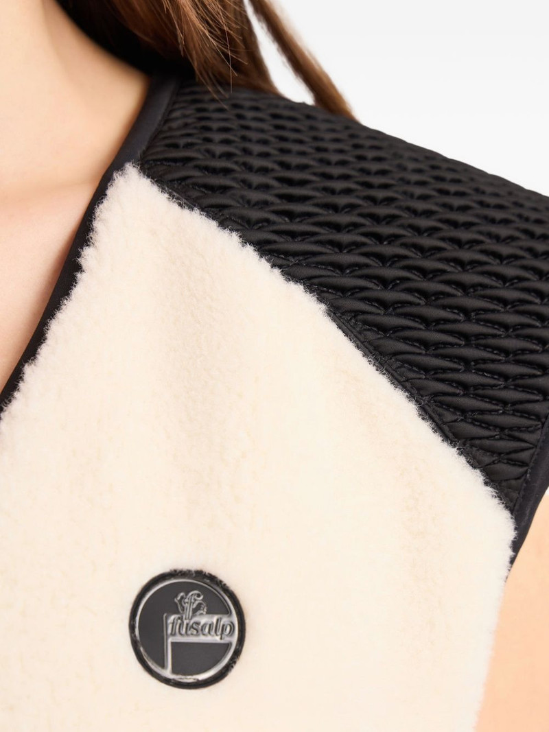 Elandine logo-patch gilet 5