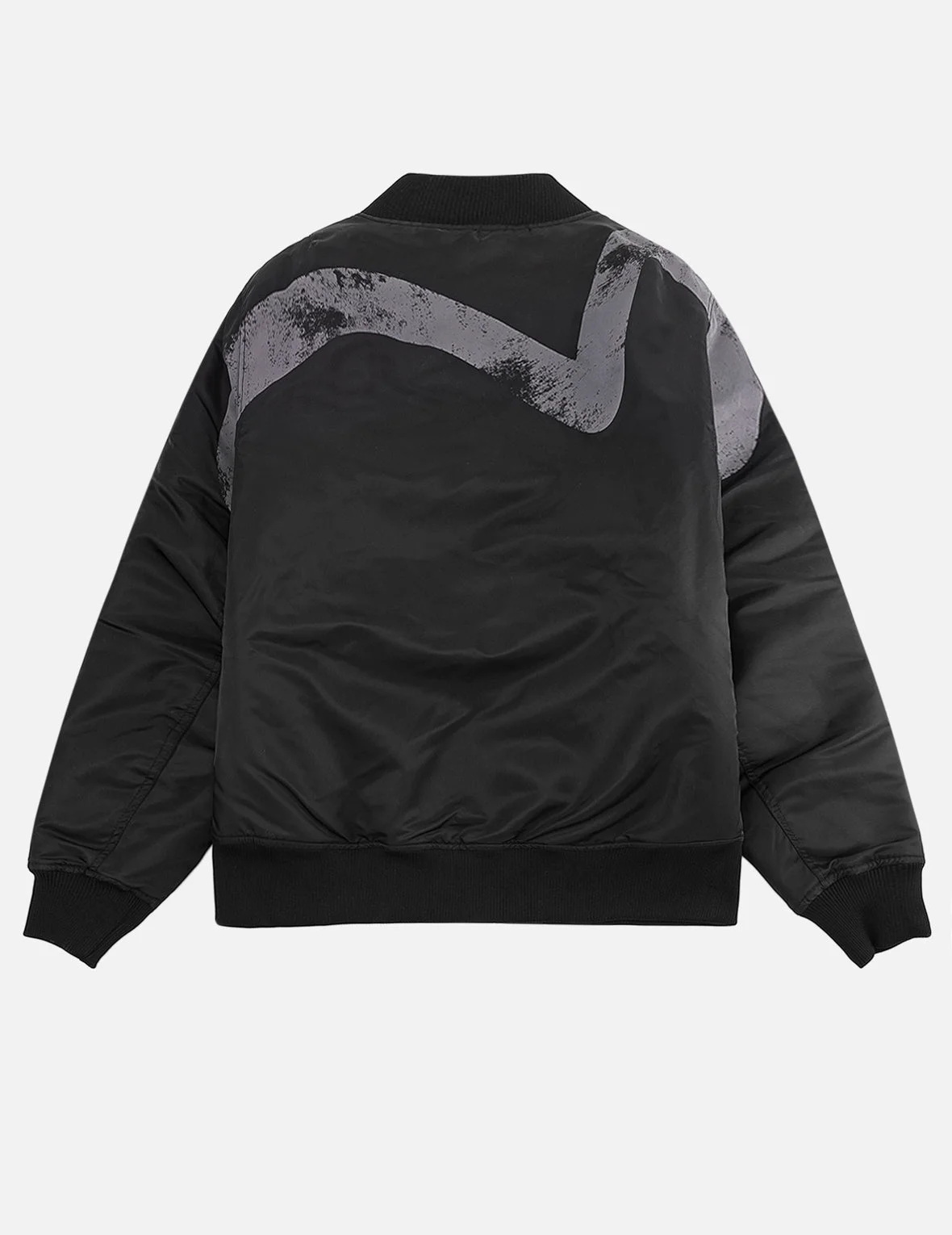 Padded Sun-Faded Daicock Bomber Jacket - 1