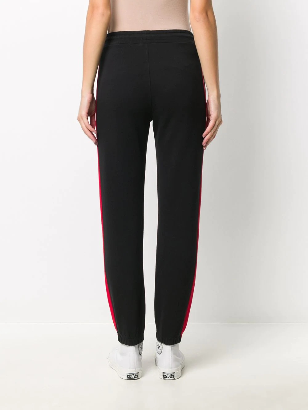 side-panel tapered track pants - 4