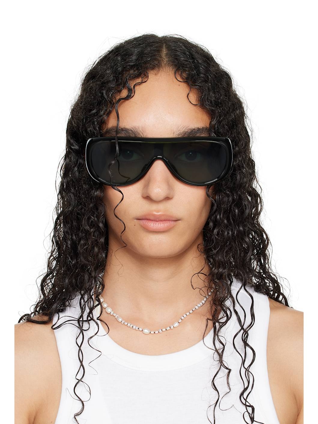 SSENSE Exclusive Green Sayf Sunglasses - 4