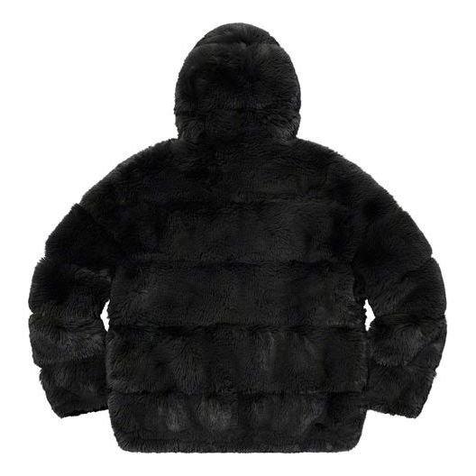 Supreme Supreme x WTAPS Faux Fur Hooded Jacket 'Black' SUP-FW21-343 |  REVERSIBLE