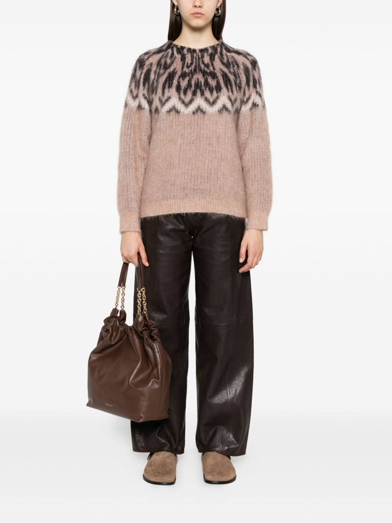 forte_forte Fairisle pattern sweater outlook