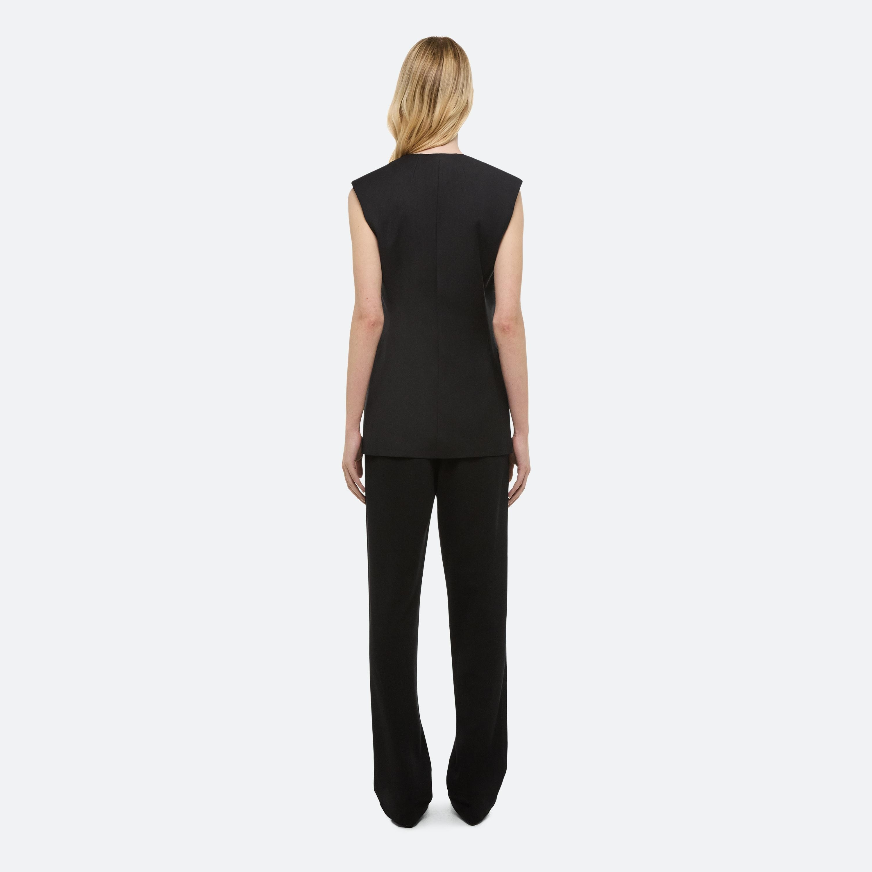 ZIP BLAZER VEST - 5