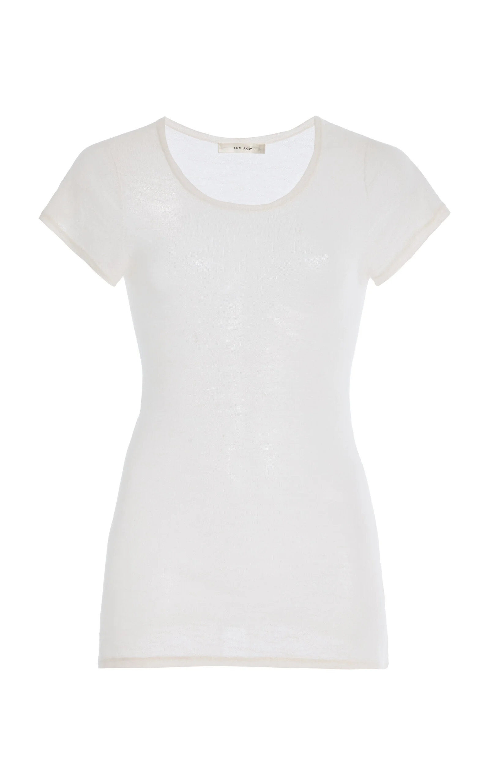 Keyla Cashmere Tee white - 1