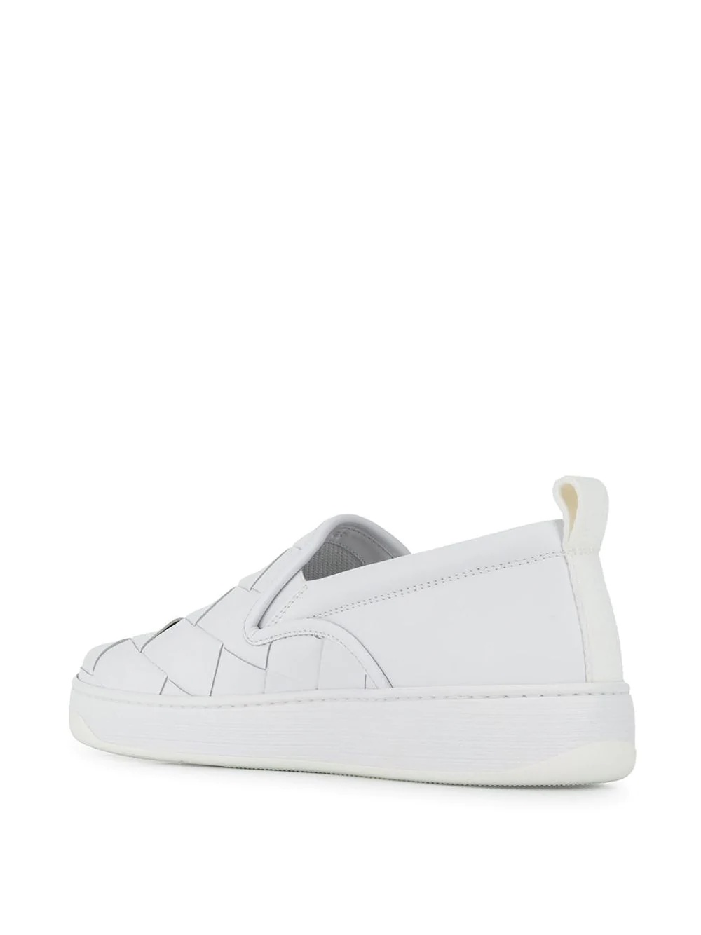 maxi weave slip-on sneakers - 3