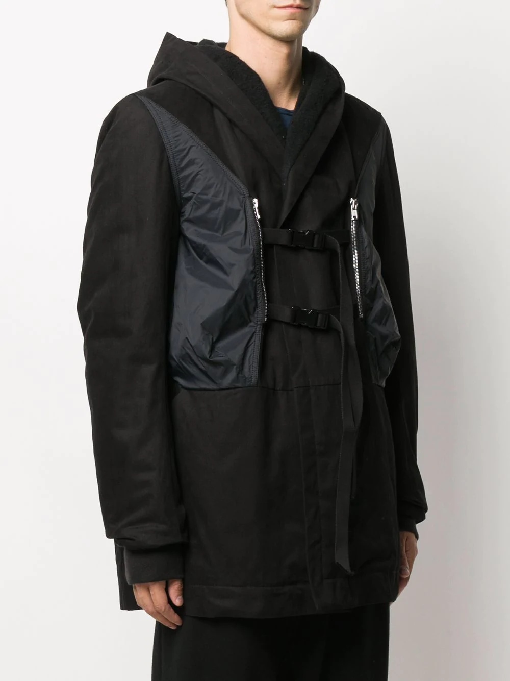 constraint hooded jacket  - 3