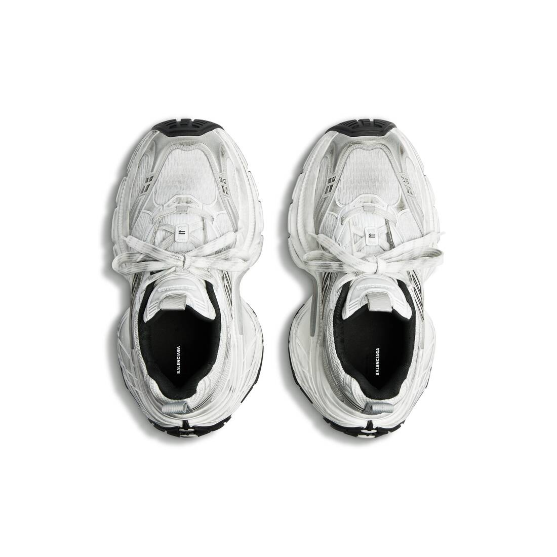 Men's 10xl Sneaker in White/black/gris - 6