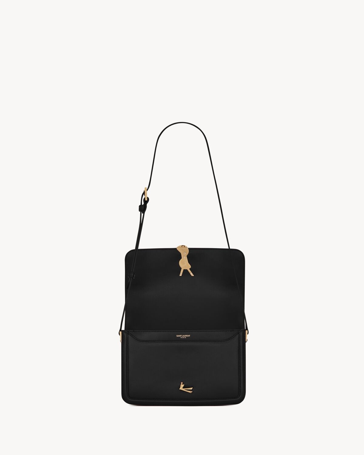 SOLFERINO MEDIUM SATCHEL IN BOX SAINT LAURENT - 5