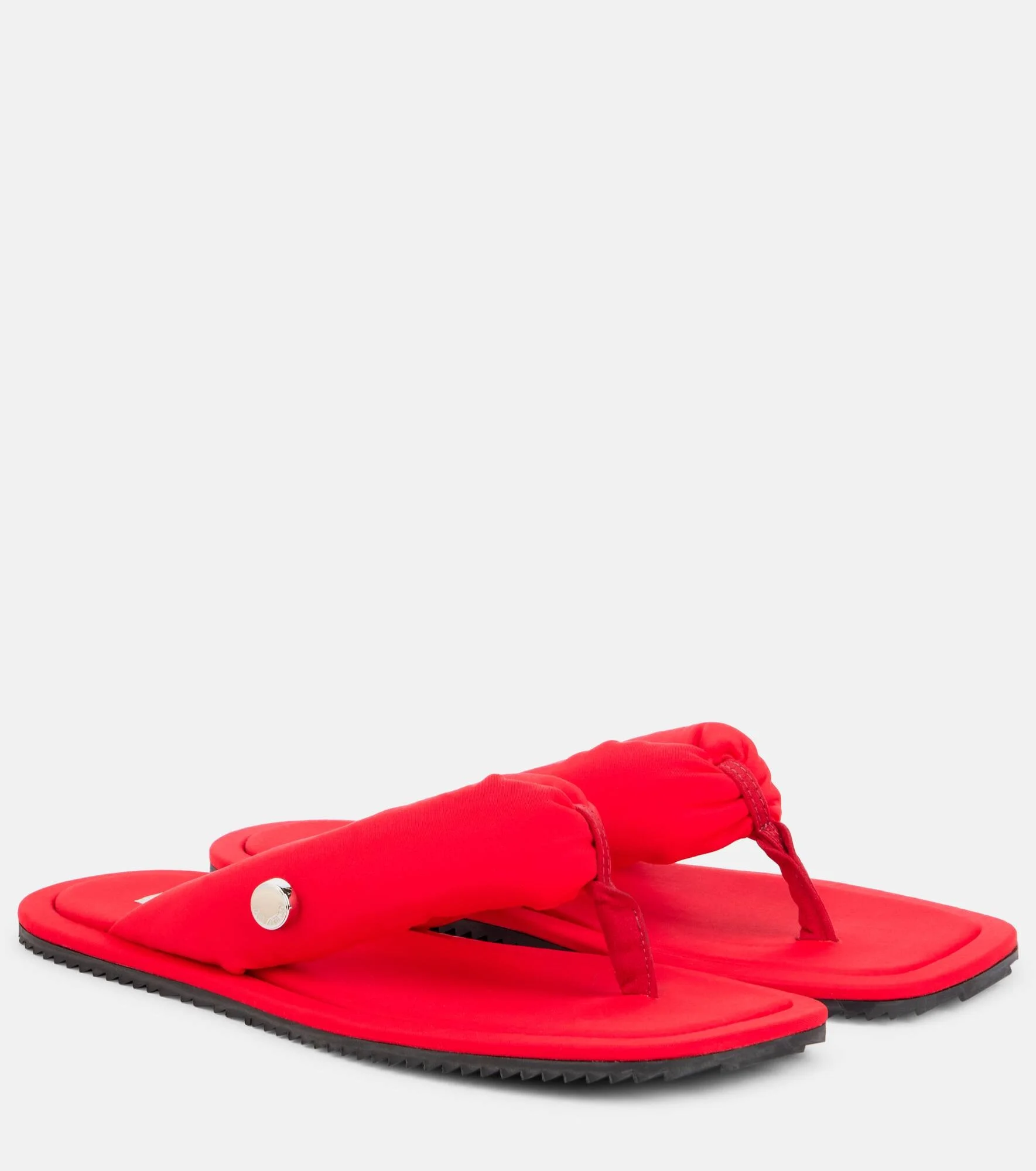 Indie canvas thong sandals - 1
