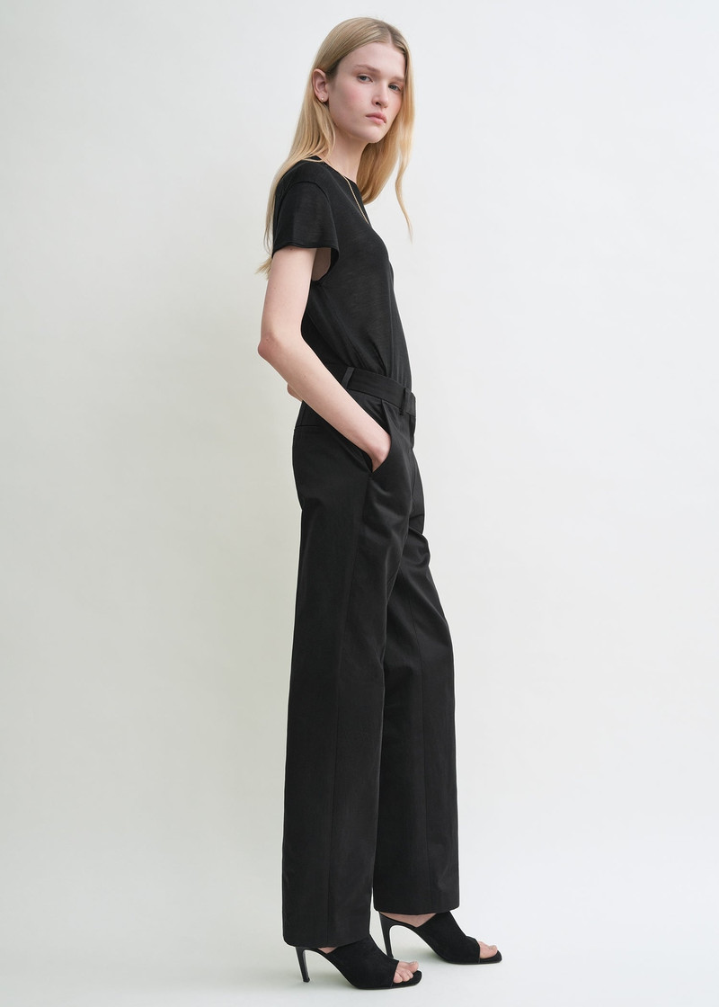 Tailored chinos black 3