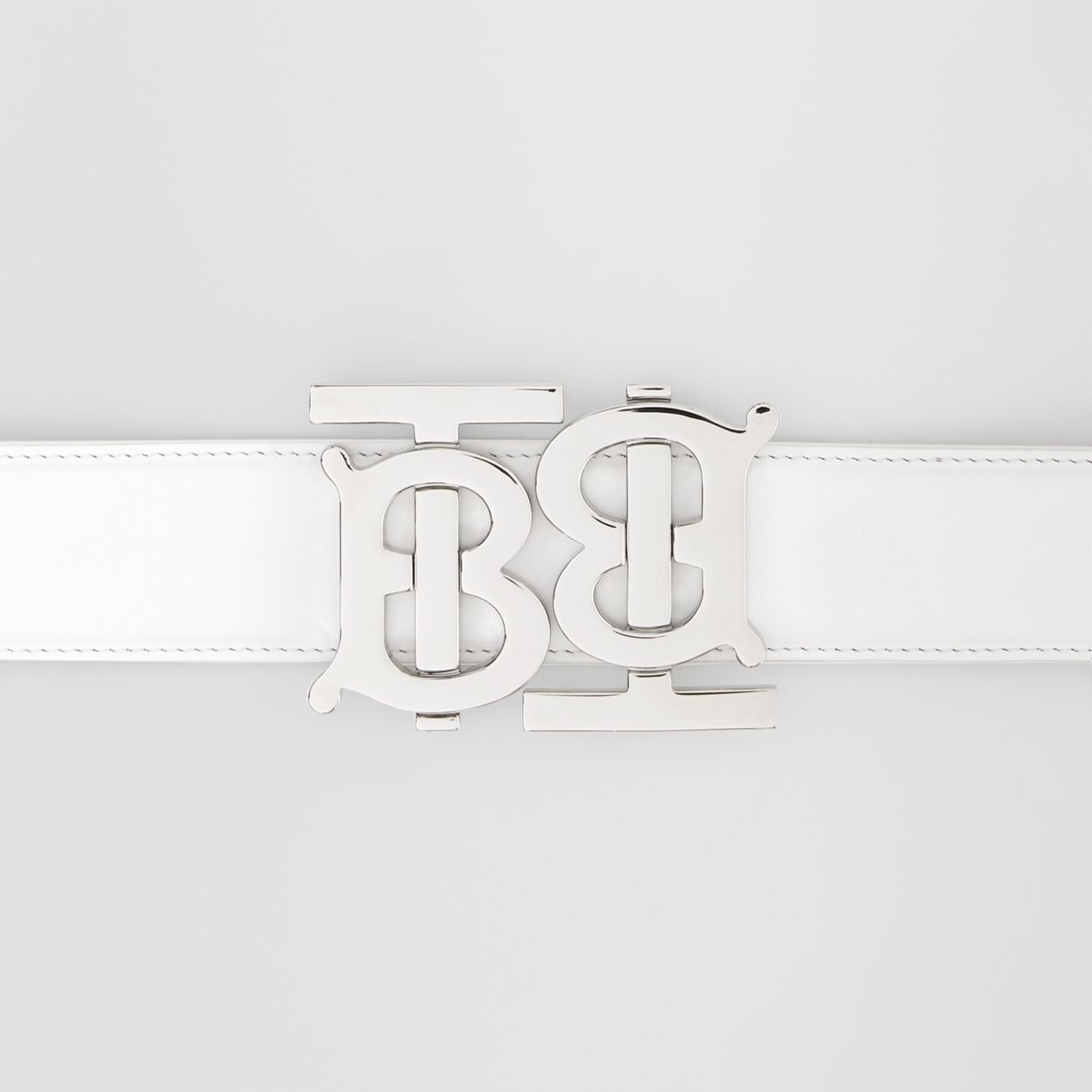 Double Monogram Motif Leather Belt - 2
