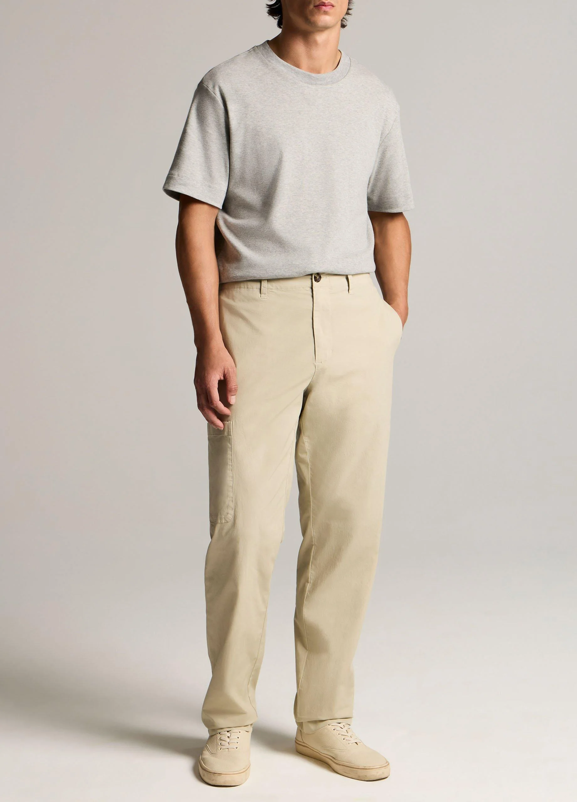 Owen Athletic Stretch-Cotton Side-Pocket Trouser - 1