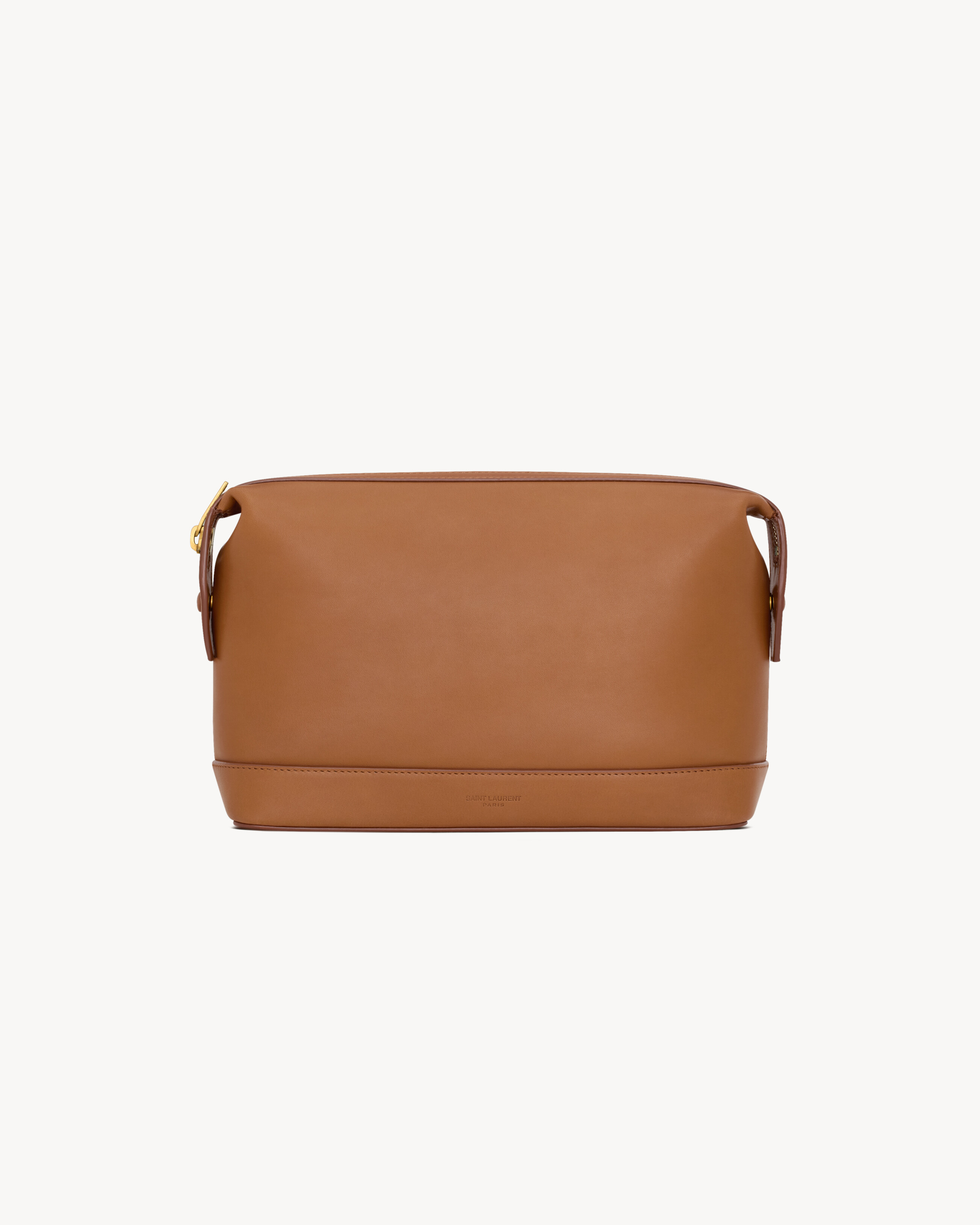 SAINT LAURENT PARIS SMALL POUCH IN LEATHER - 1