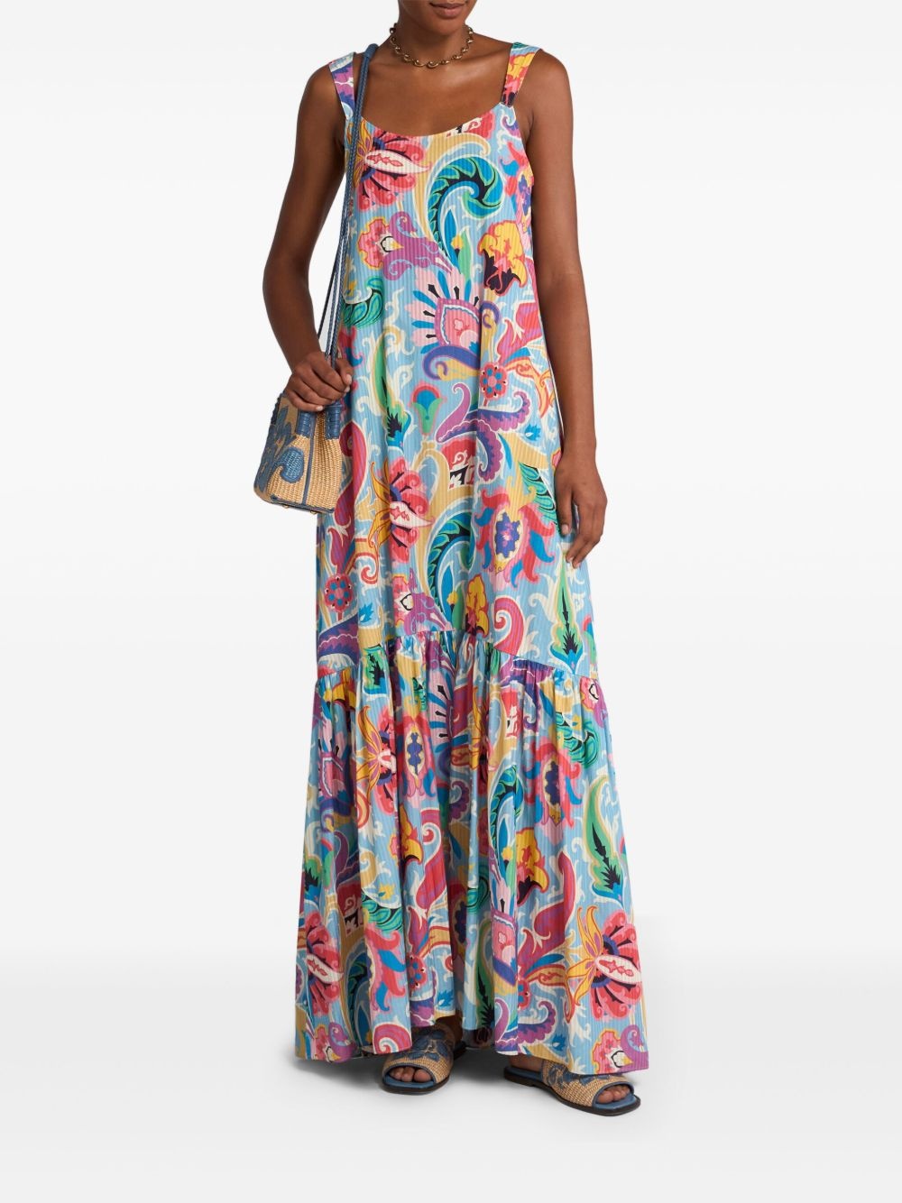 long tiered dress - 2