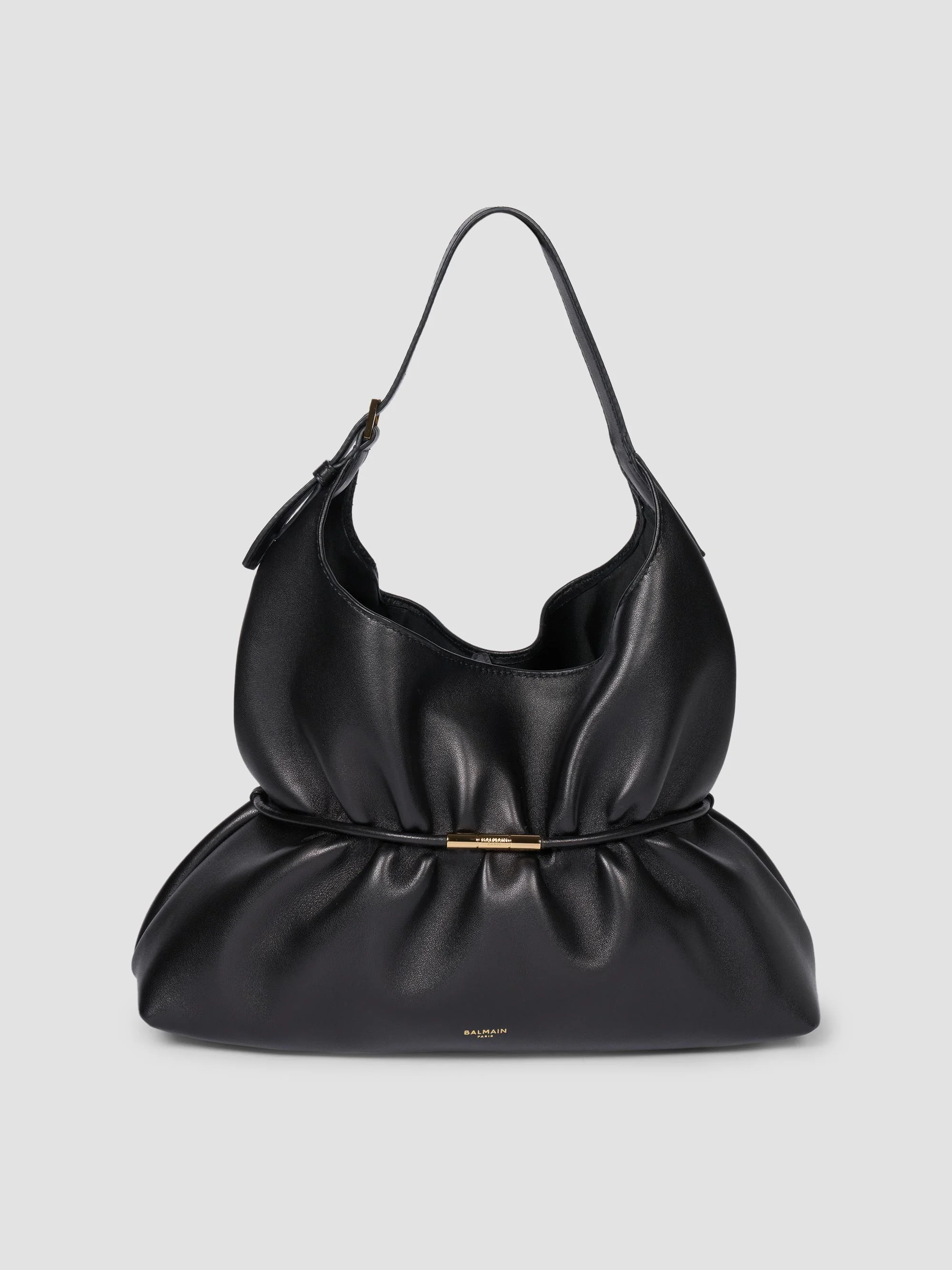 Women's Sphynx Medium Leather Tote Bag - Noir - 1
