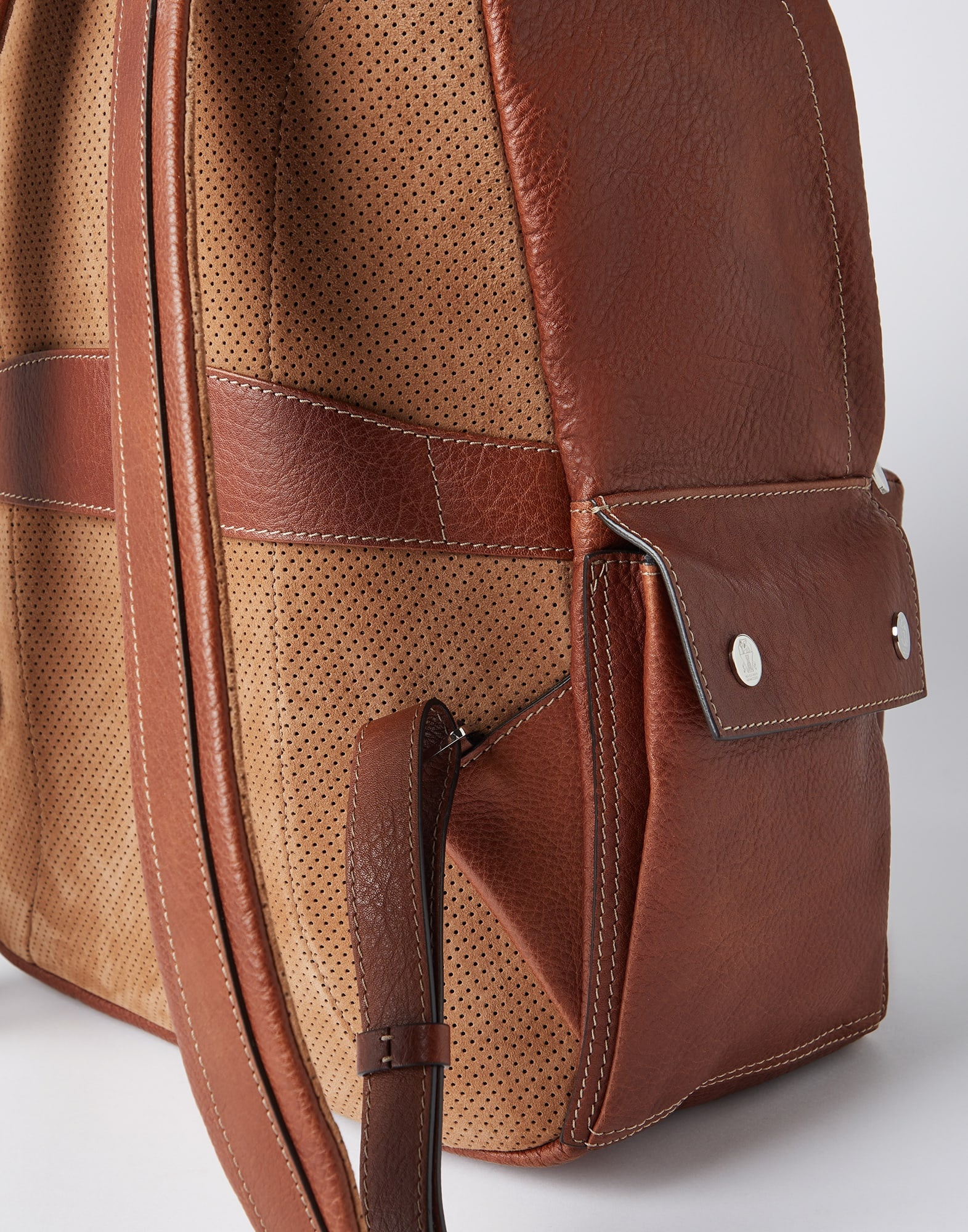 Grained calfskin backpack - 3
