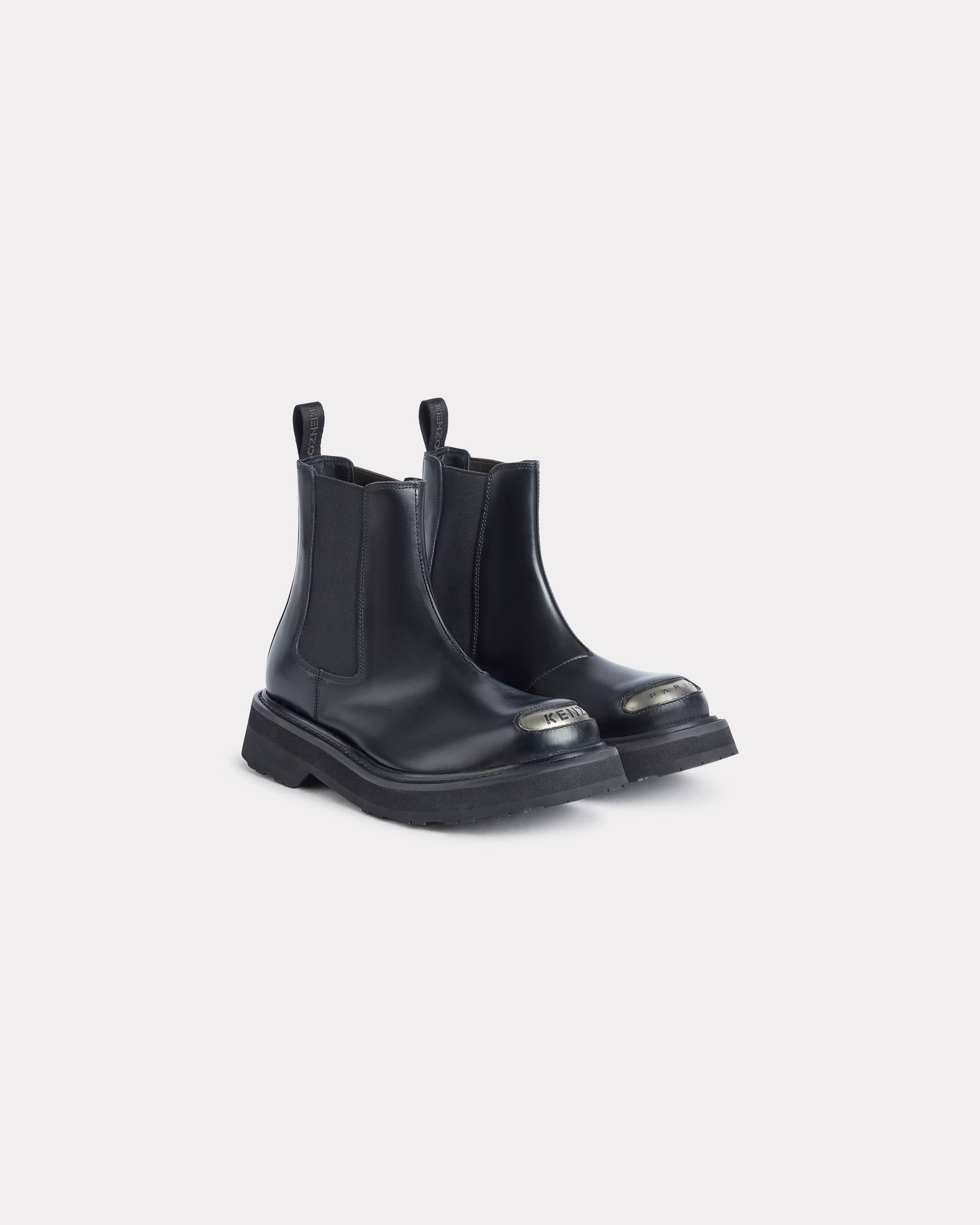 'KENZOSMILE' chelsea boots in leather - 2