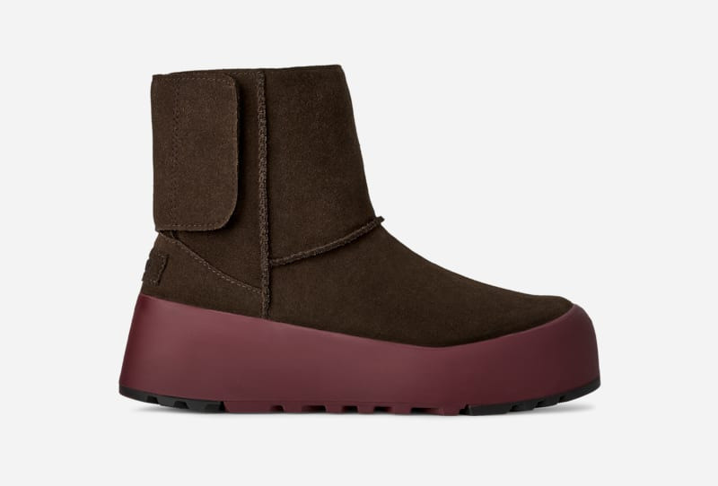® Women's Classic StreetScape Suede Classic Boots in Dusted Cocoa/Wild Grape 1