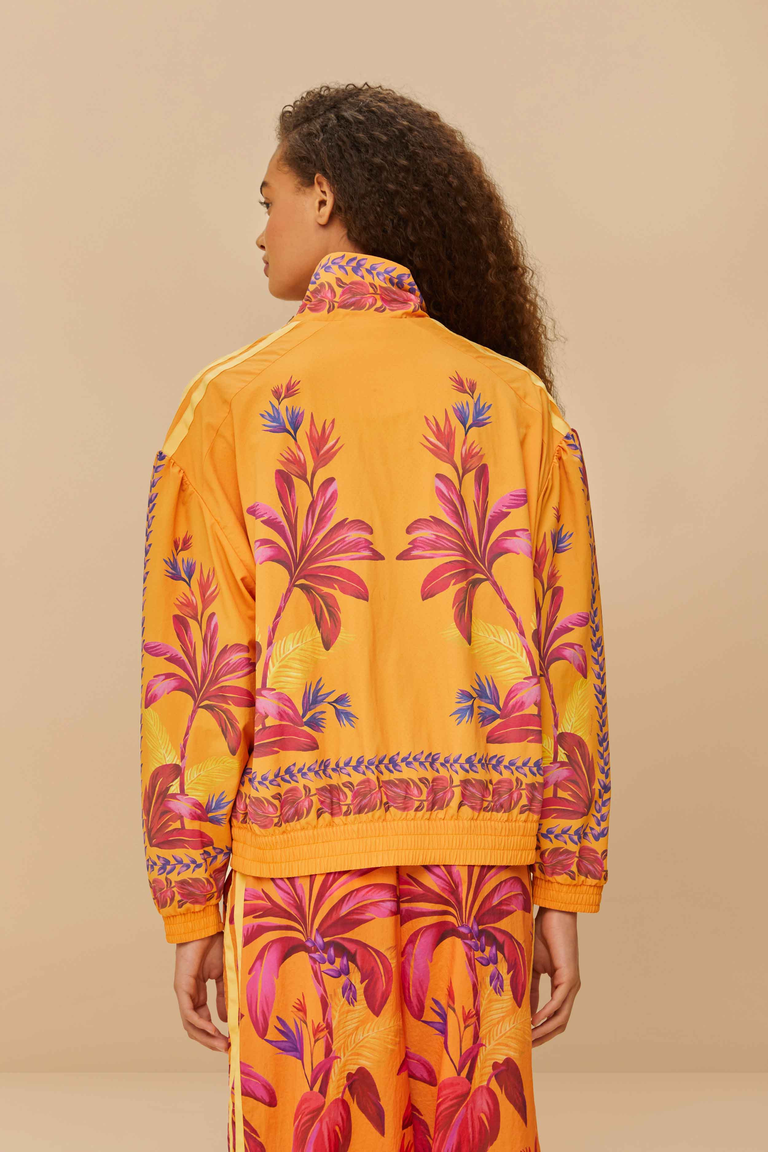 Adidas Tropical Breeze Bright Orange Jacket - 4