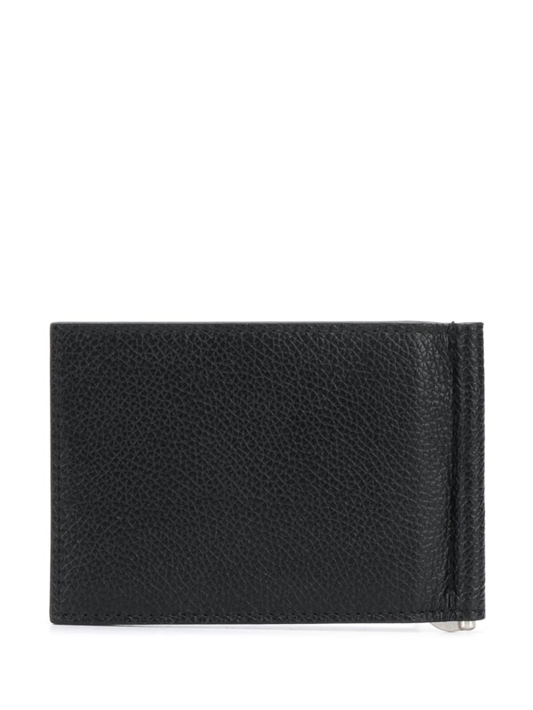 BALENCIAGA money clip foldover wallet eraldo REVERSIBLE