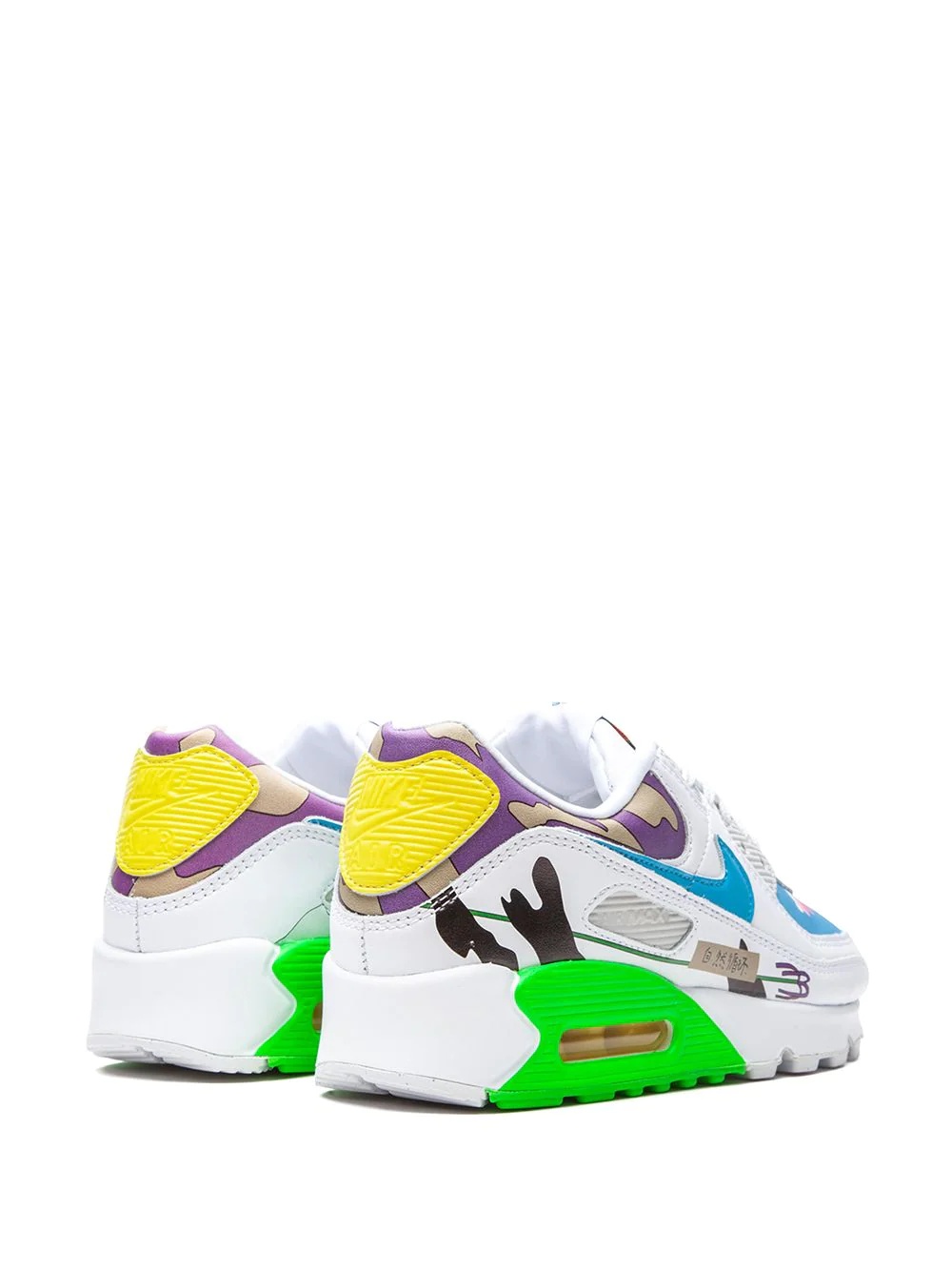 Flyleather Air Max 90 QS "Ruohan Wang" low-top sneakers - 3