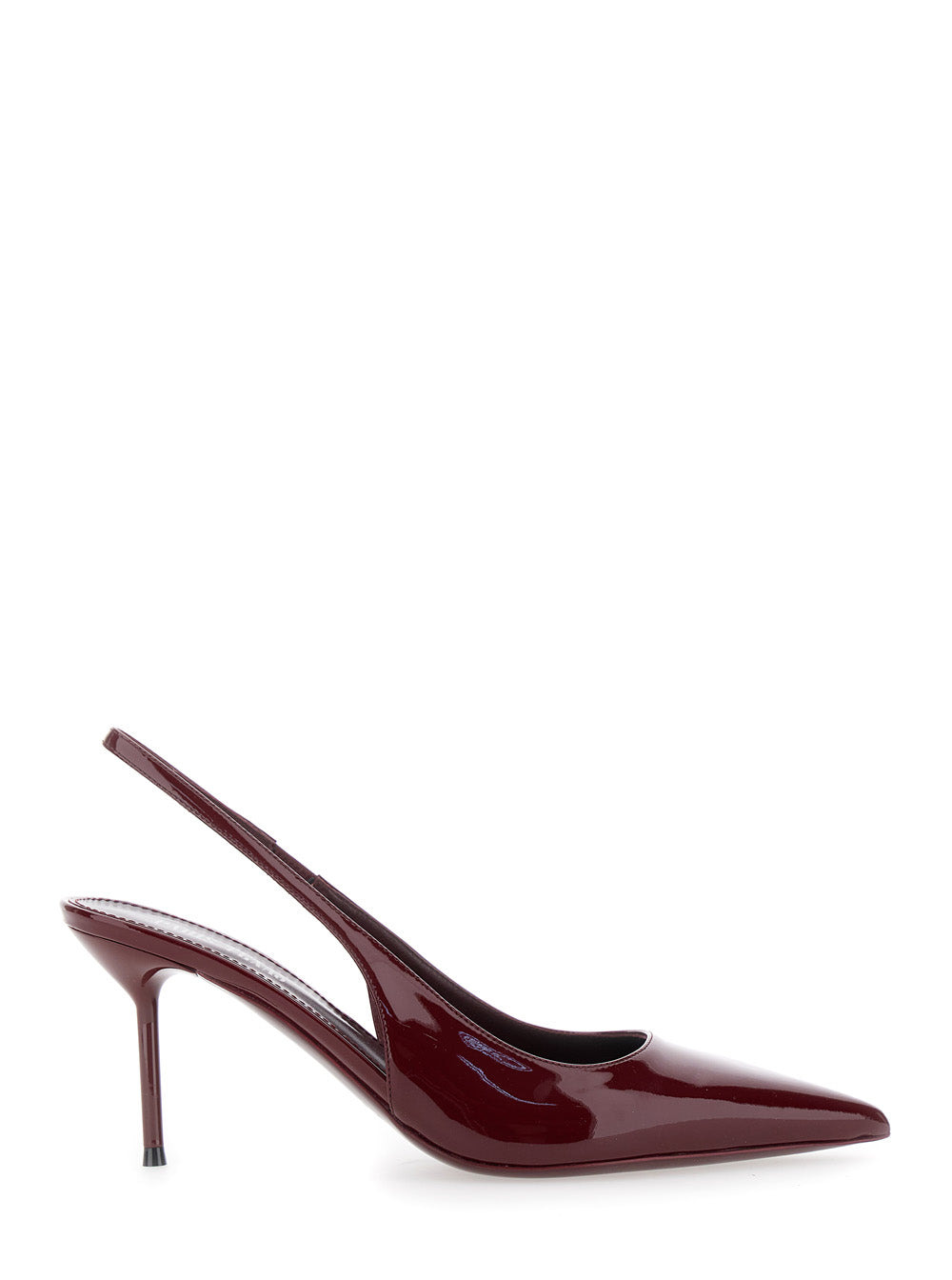 Paris Texas Women 'Lidia' Bordeaux Slingback Pumps With High Stiletto Heel In Patent Leather Woman - 1