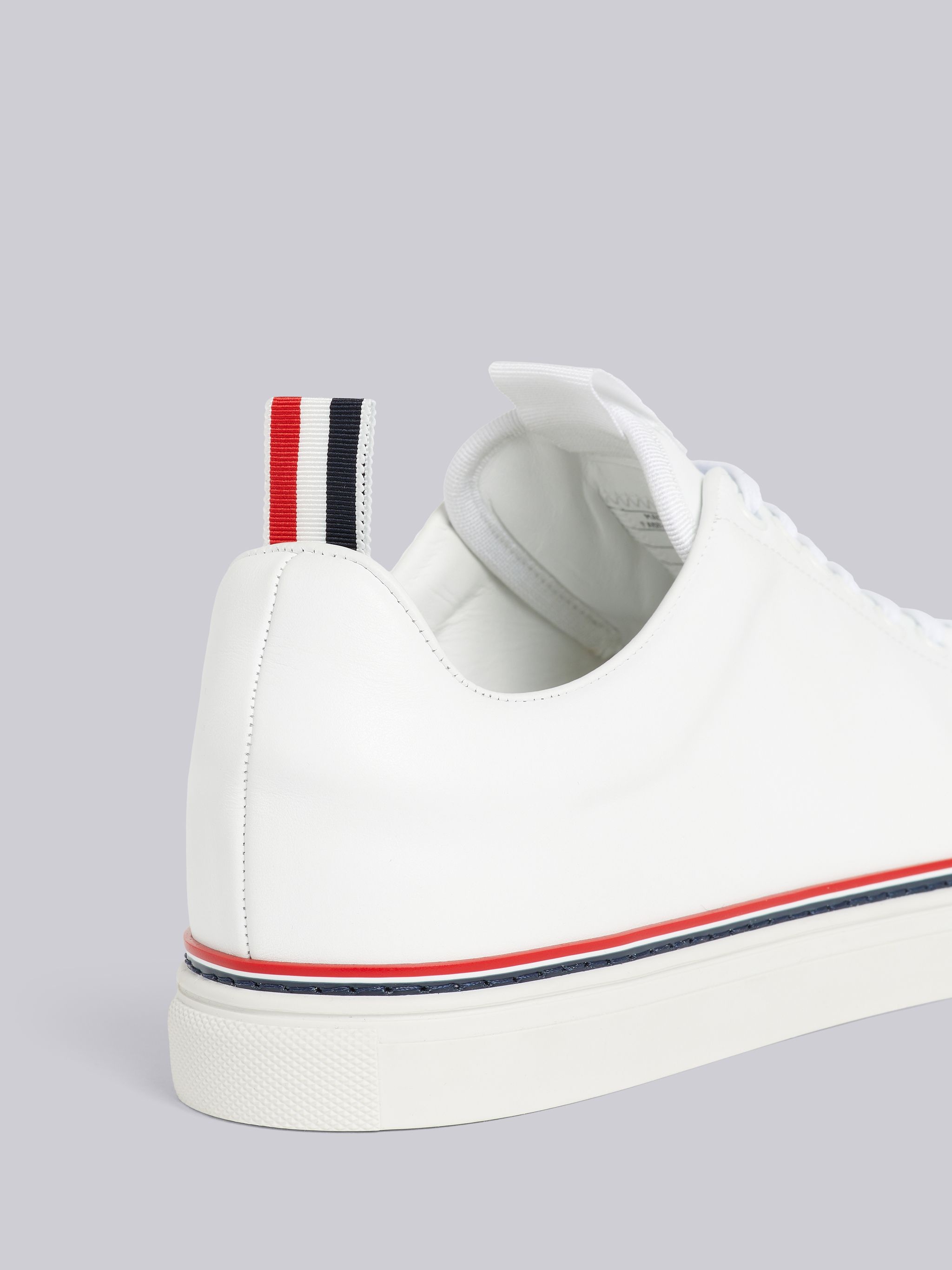 Thom Browne White Tennis Shoe | REVERSIBLE