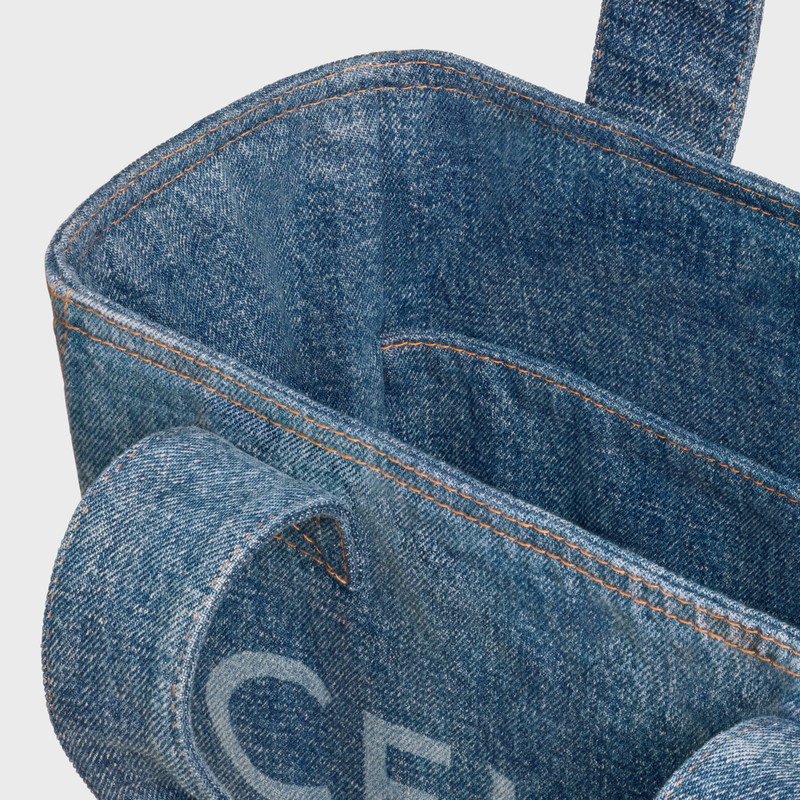 Tote bag in DENIM WITH CELINE 4