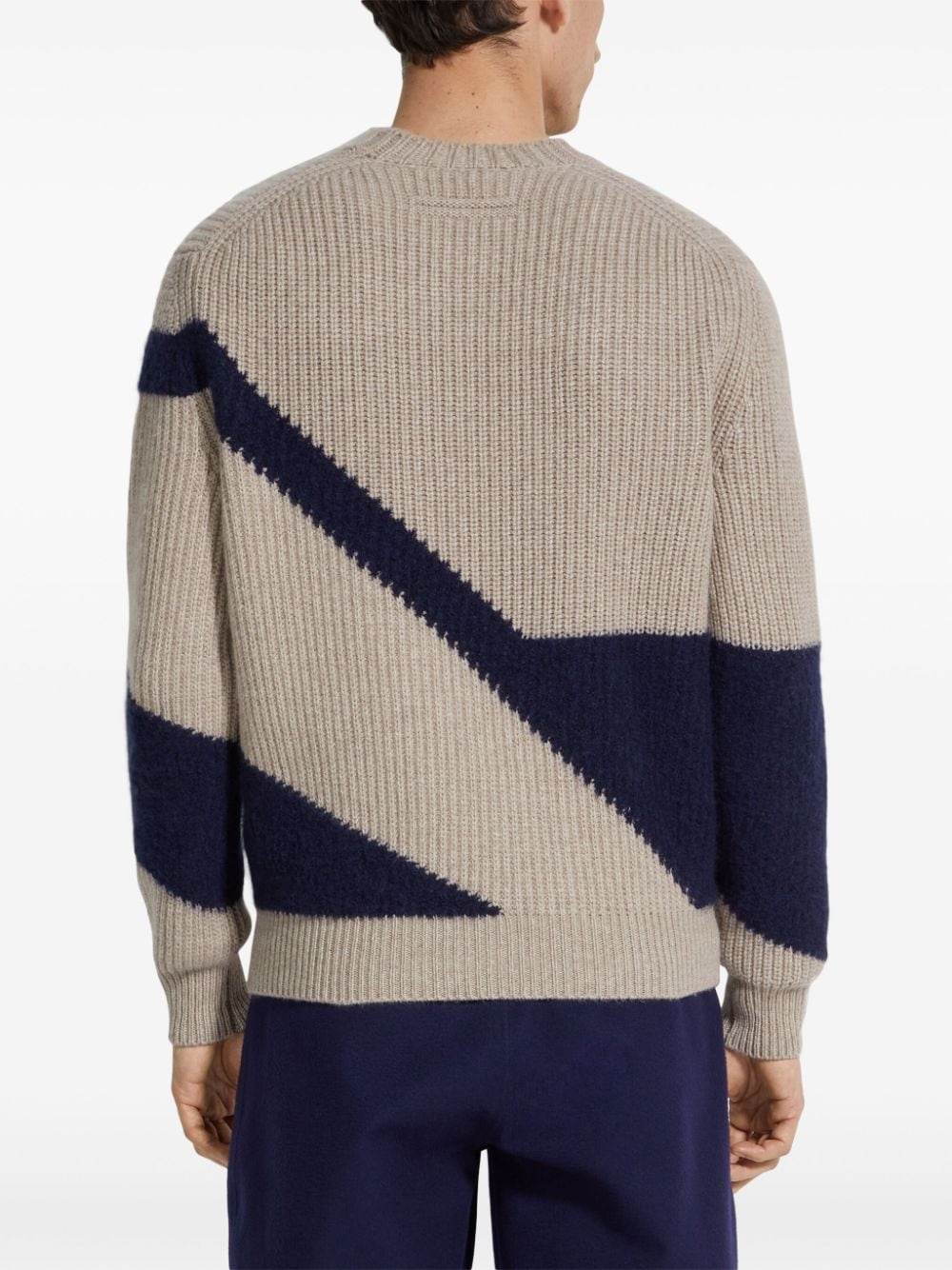two-tone jumper - 4