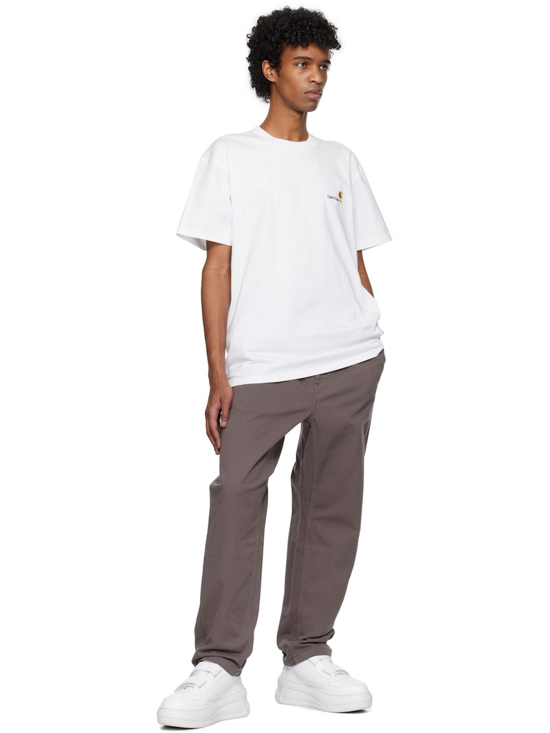 Carhartt Gray Flint Trousers outlook
