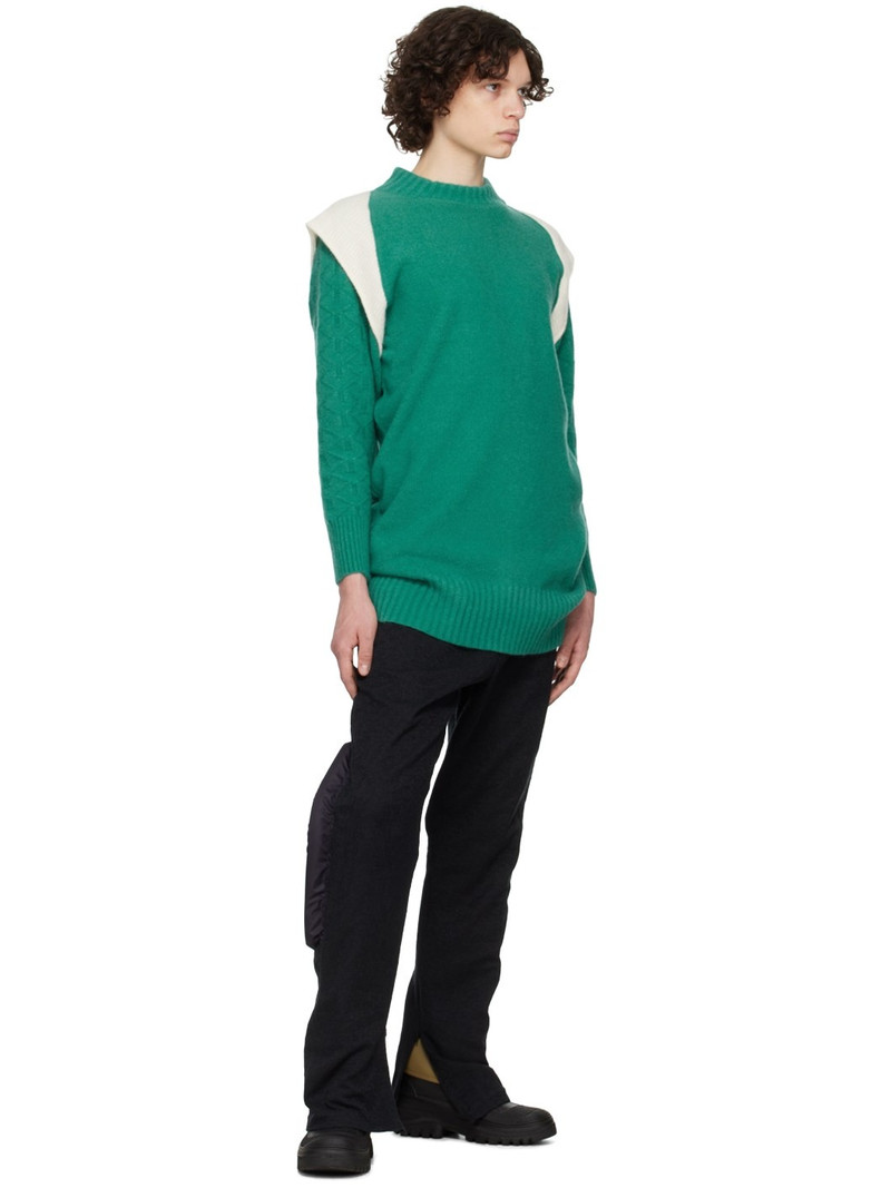 Kiko Kostadinov Green Imagro Sweater outlook