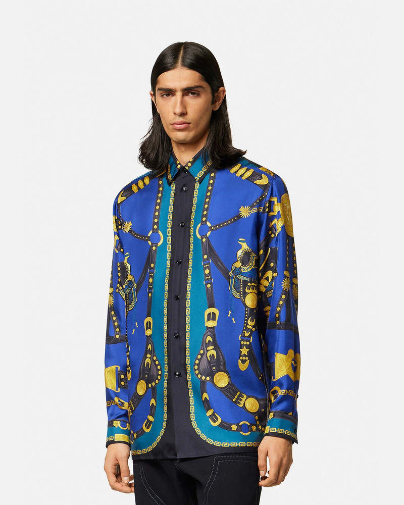 Medusa Saddle Silk Shirt 3