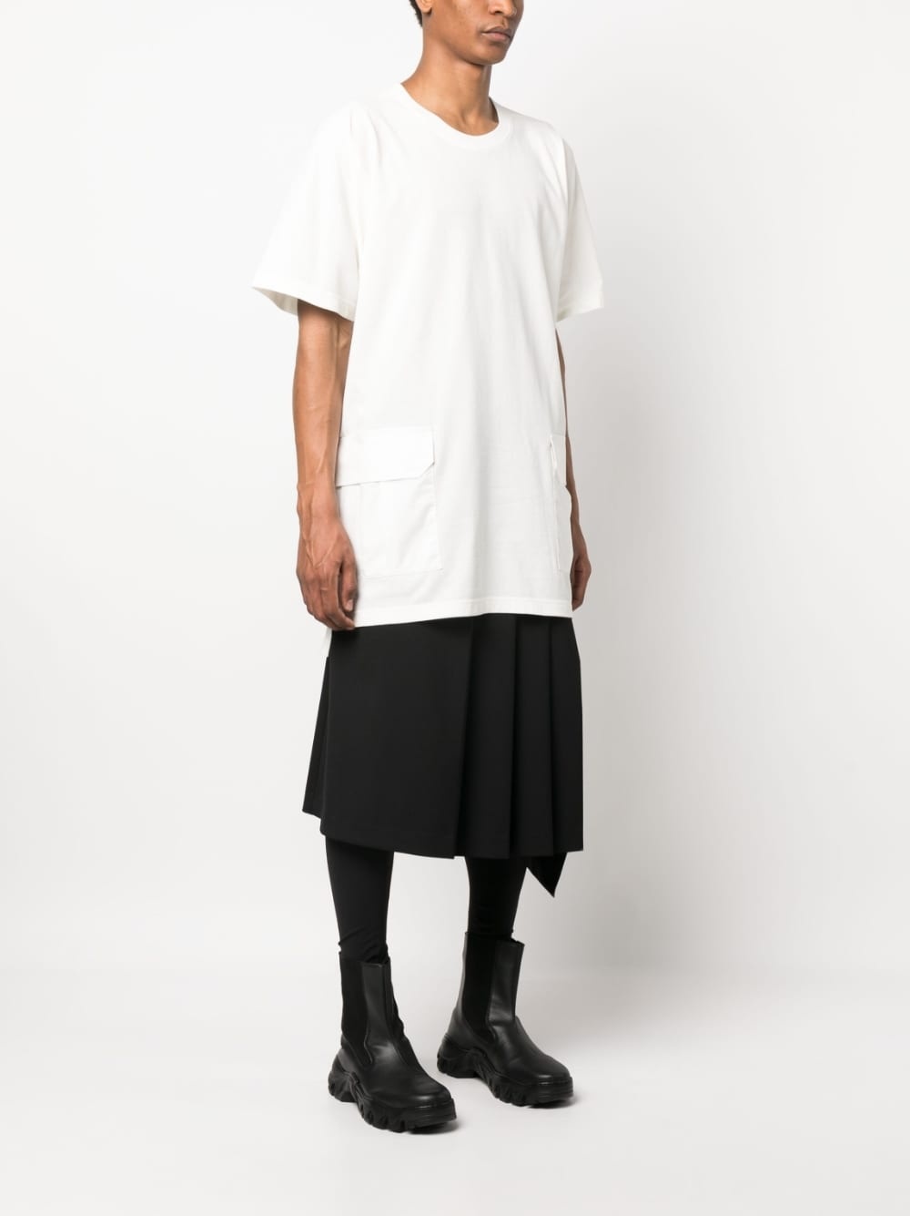 logo-patch short-sleeve T-shirt - 3