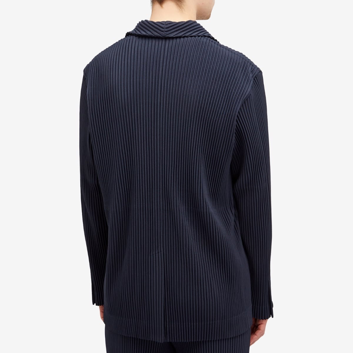 Homme Plissé Issey Miyake Pleated Single Breasted Jacket - 3