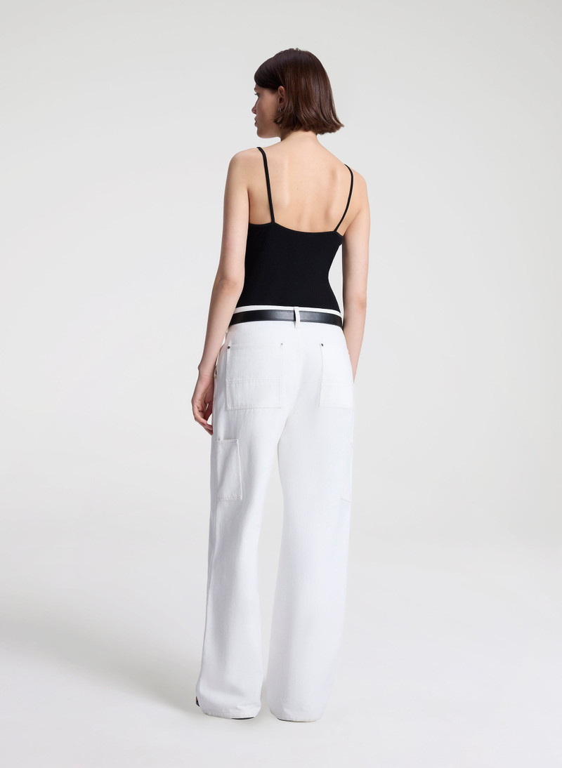 Alba Silk Knit and Lace Camisole Top 6