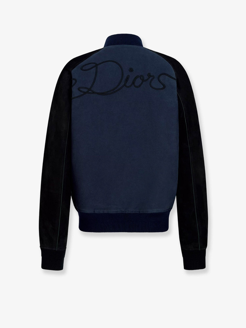 Dior Dior Ribbon College Bomber Blue outlook