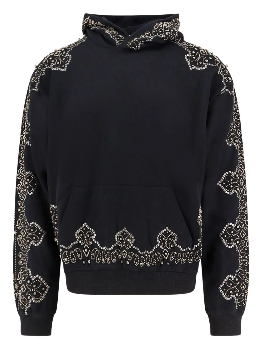 kangaroo-pocket hoodie - 1