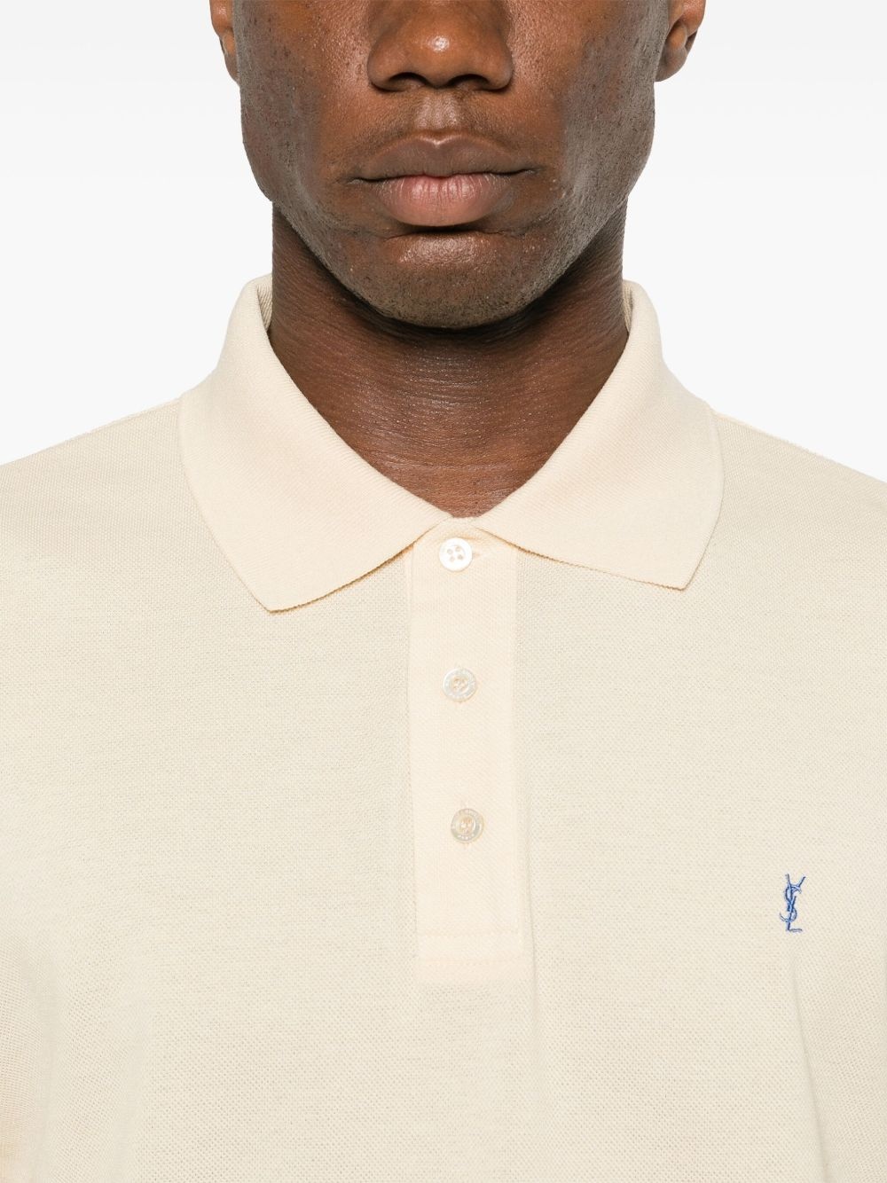 Cassandre-embroidered polo shirt - 5