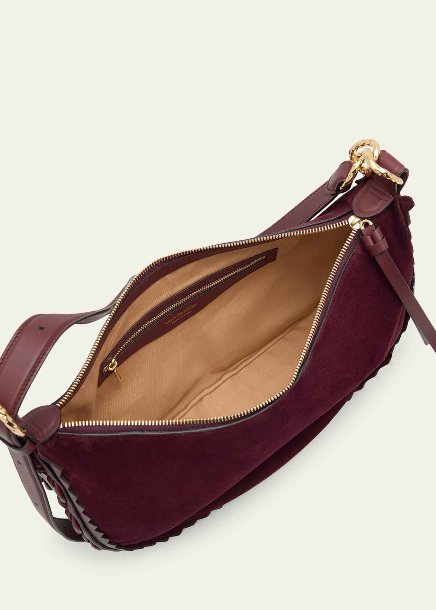 Twyla Small Suede Hobo Bag - 5