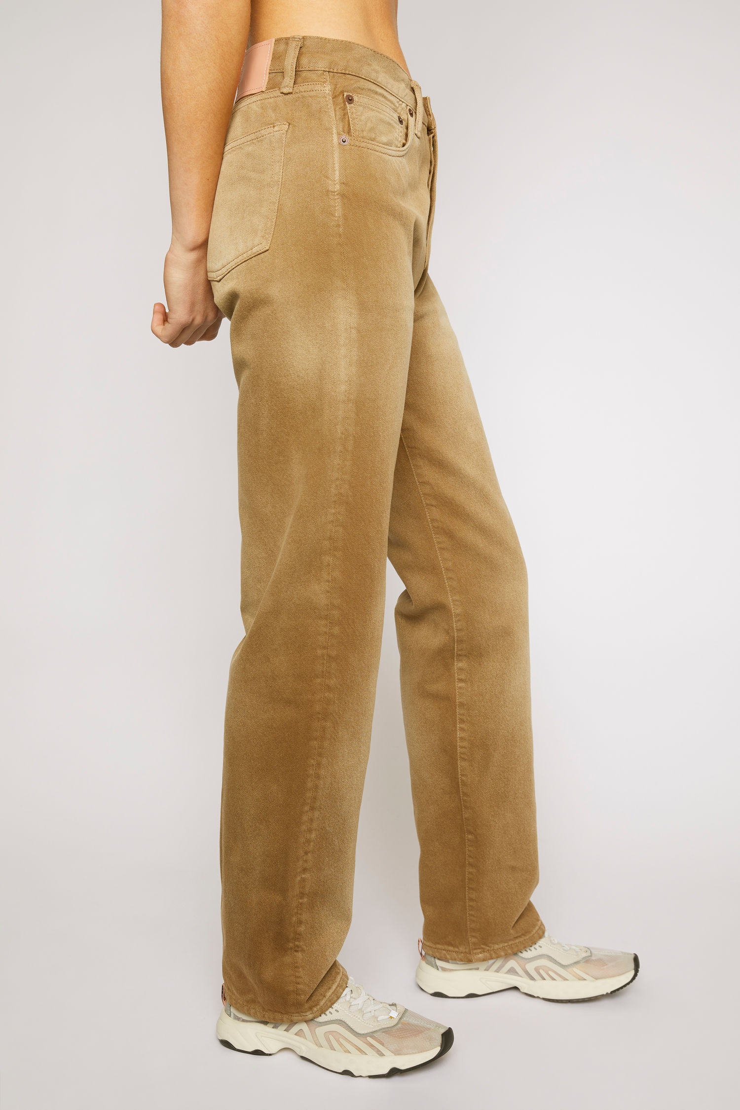 Classic fit jeans beige - 5