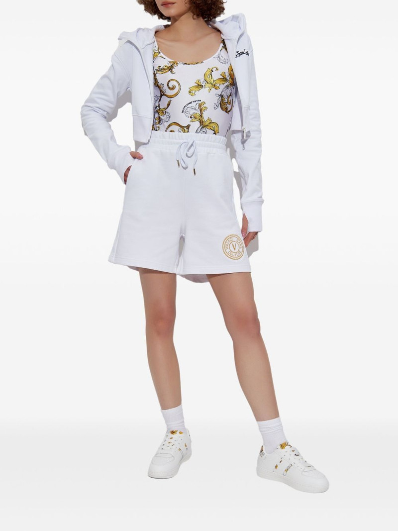 VERSACE JEANS COUTURE logo-embroidered shorts outlook