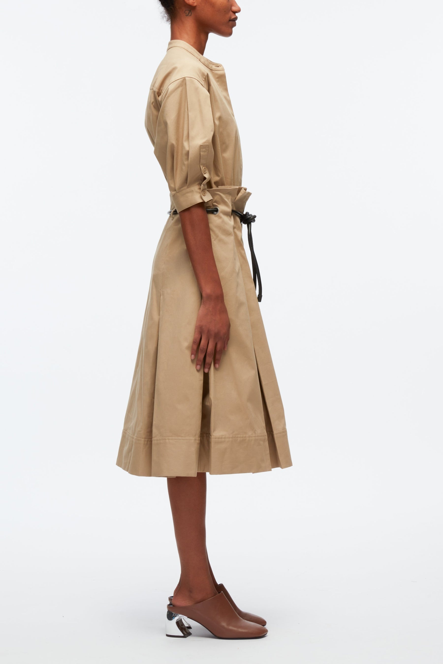 Origami Shirt Dress - 3