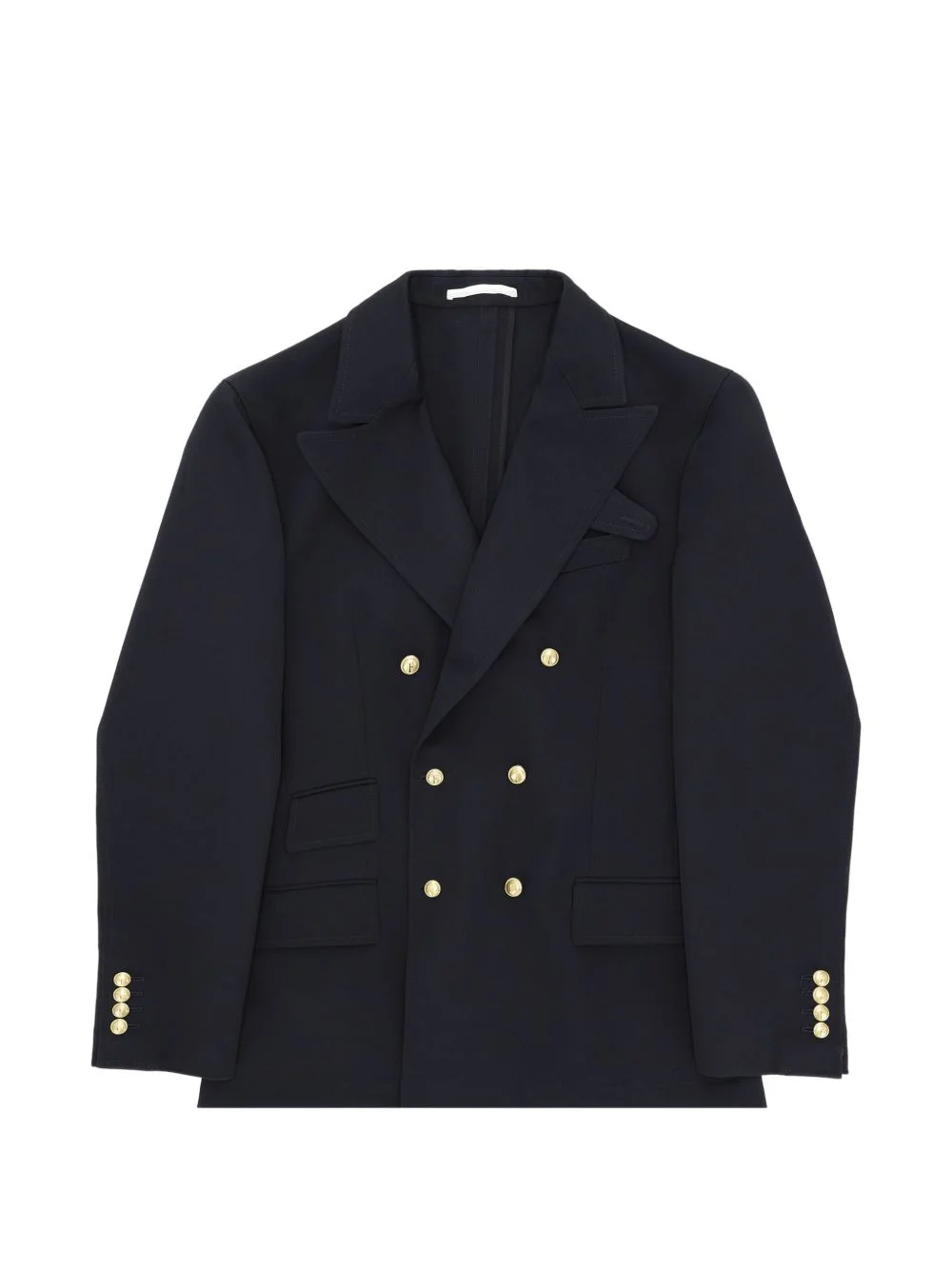 Travel double-breasted button blazer - 1