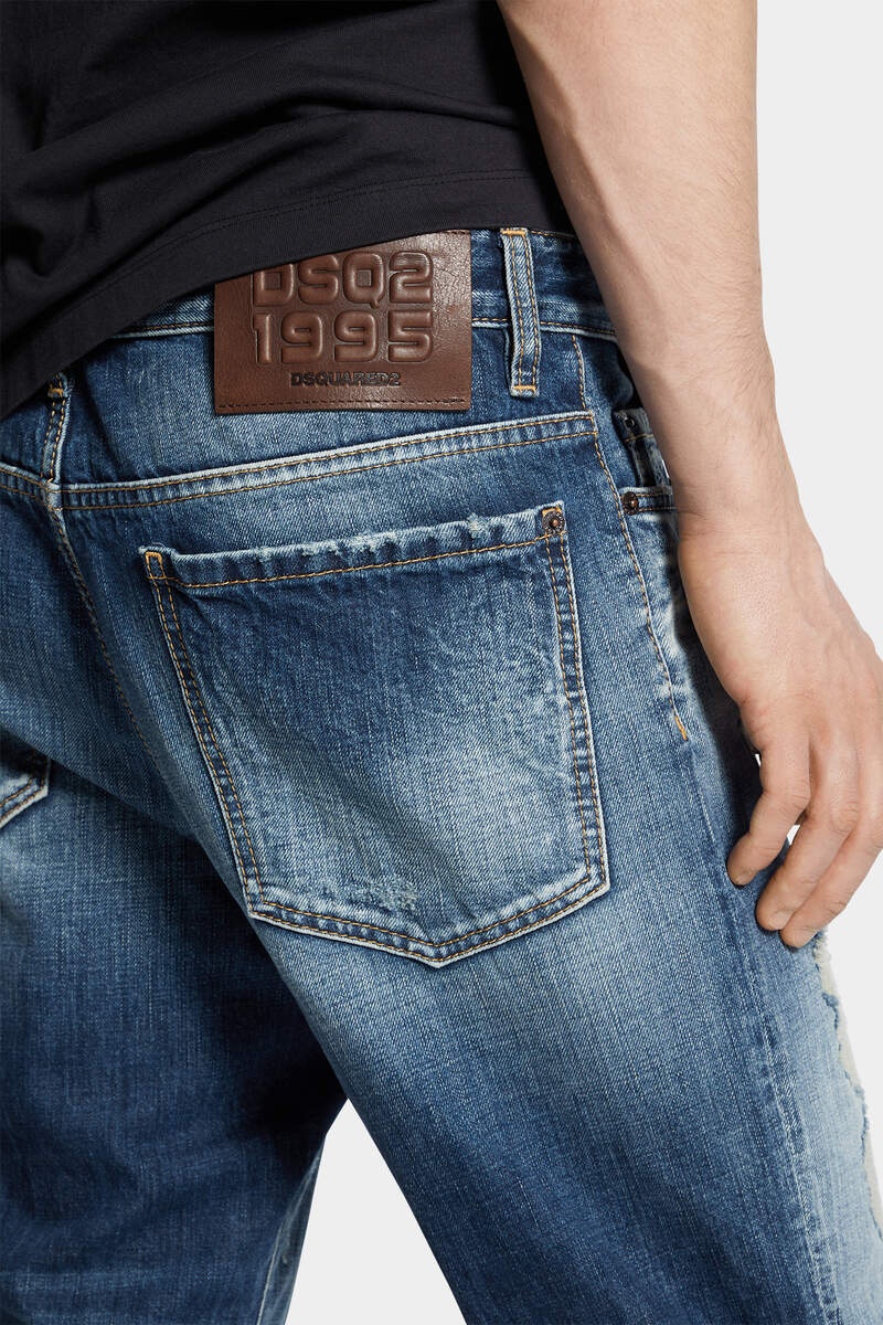 MEDIUM FRADED WASH BRO JEANS - 6