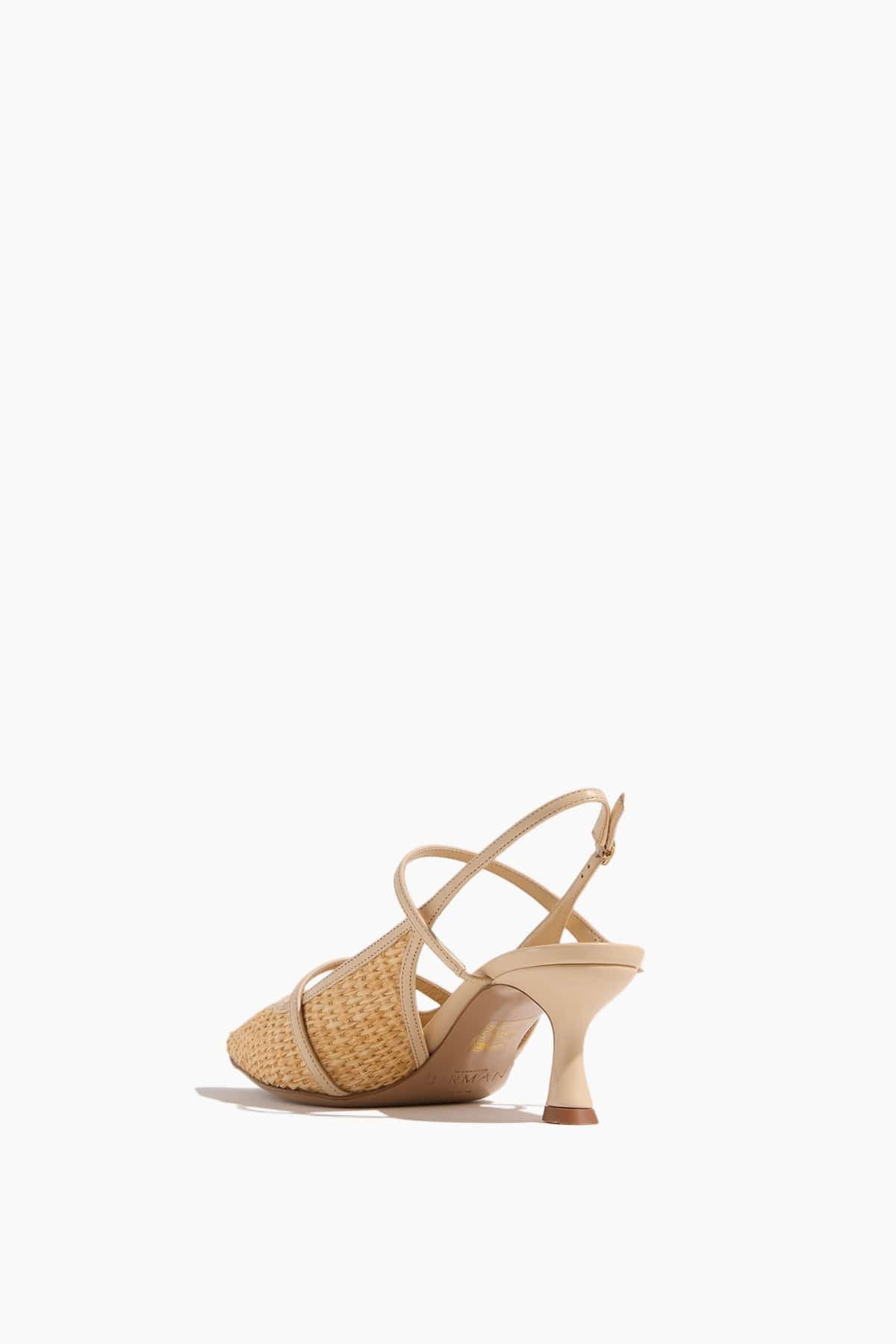 Tita Raffia 60 Heel in Creamy - 3