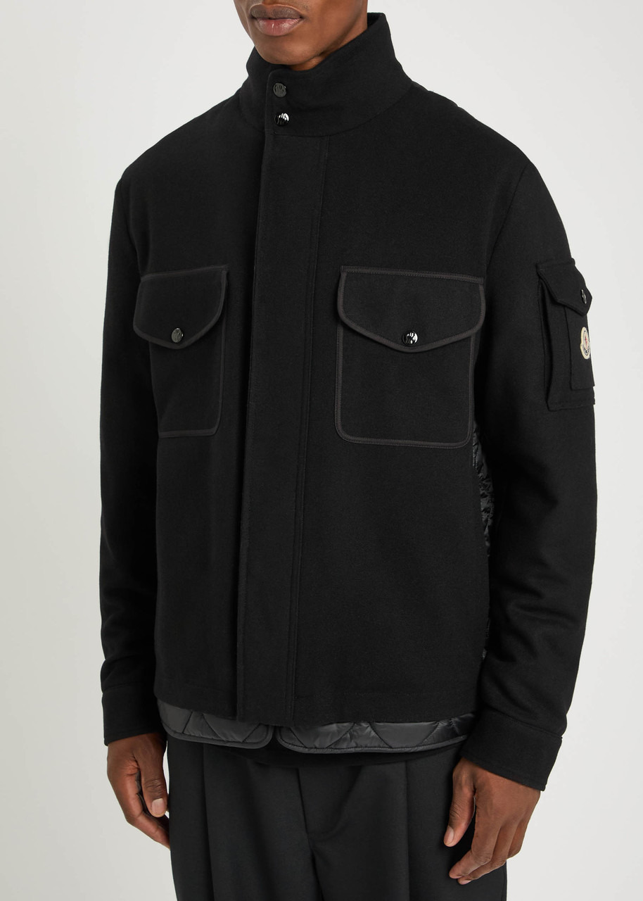 Moncler Avoine Panelled Wool and Shell Jacket - 2