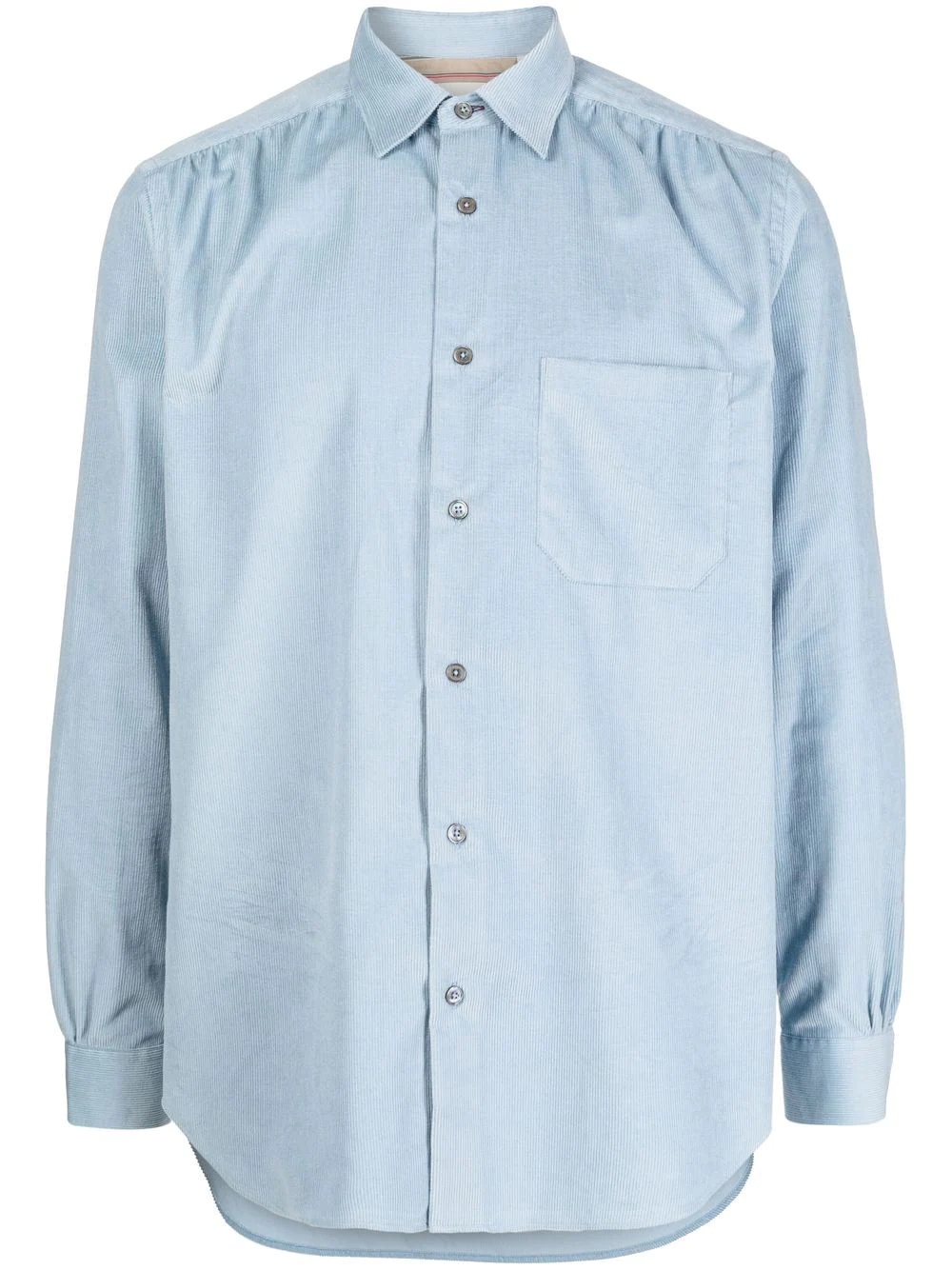 corduroy long-sleeve shirt - 1