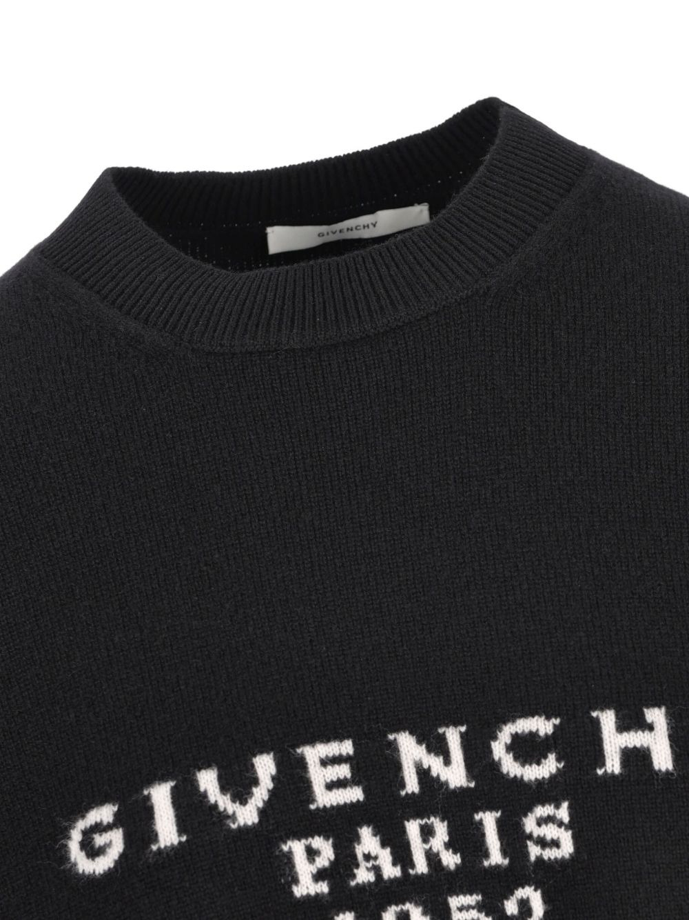 logo-intarsia sweater - 4